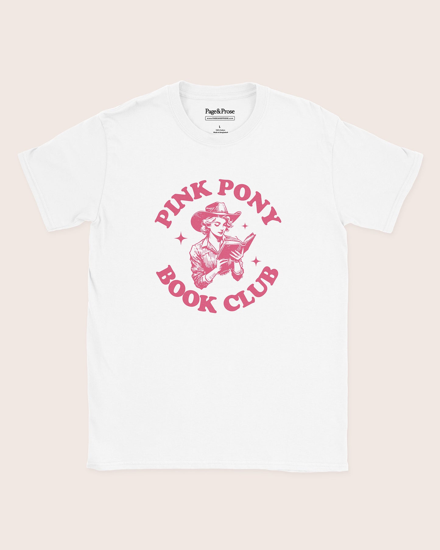 Pink Pony Book Club T‑Shirt