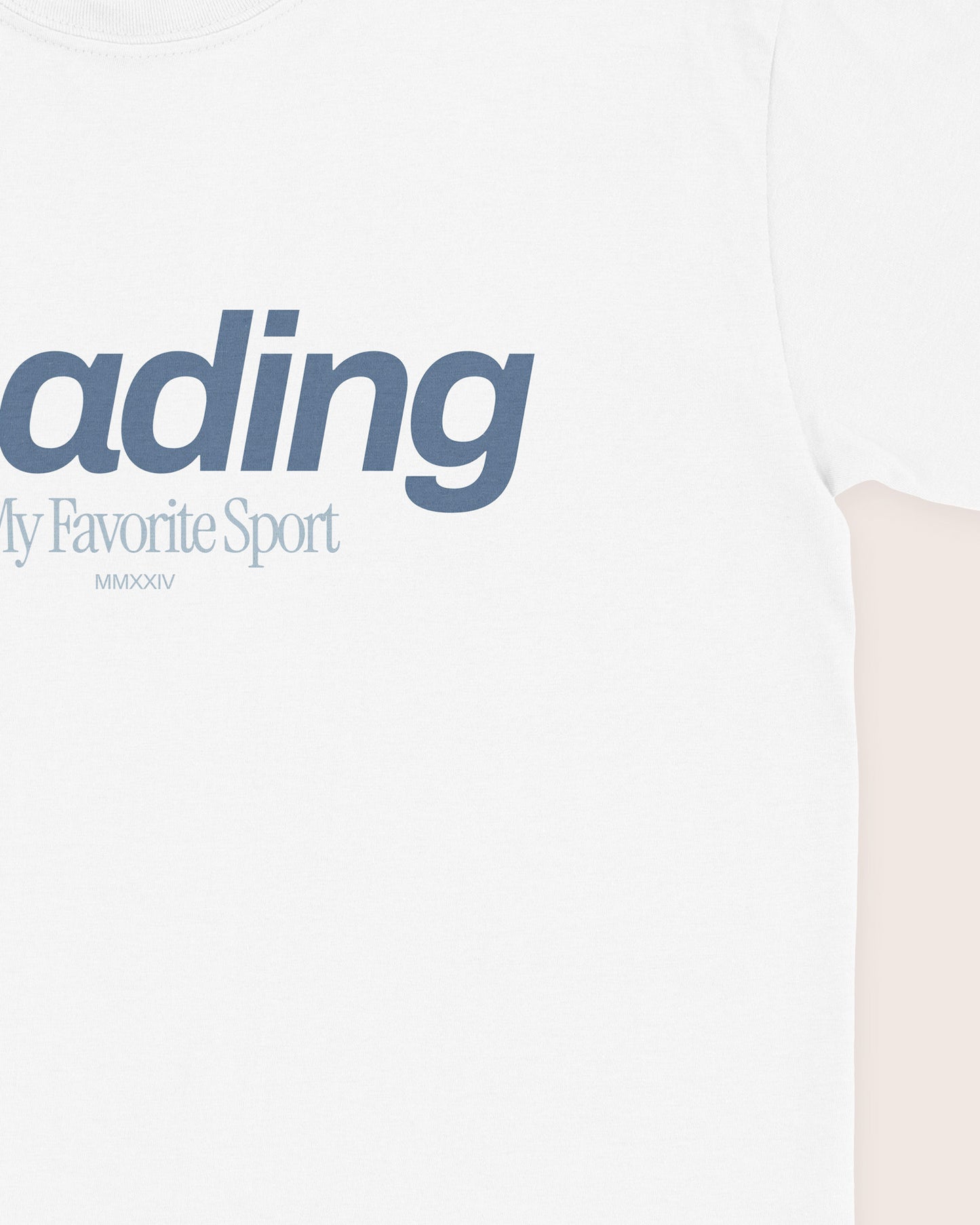 Reading Is My Favorite Sport T‑Shirt
