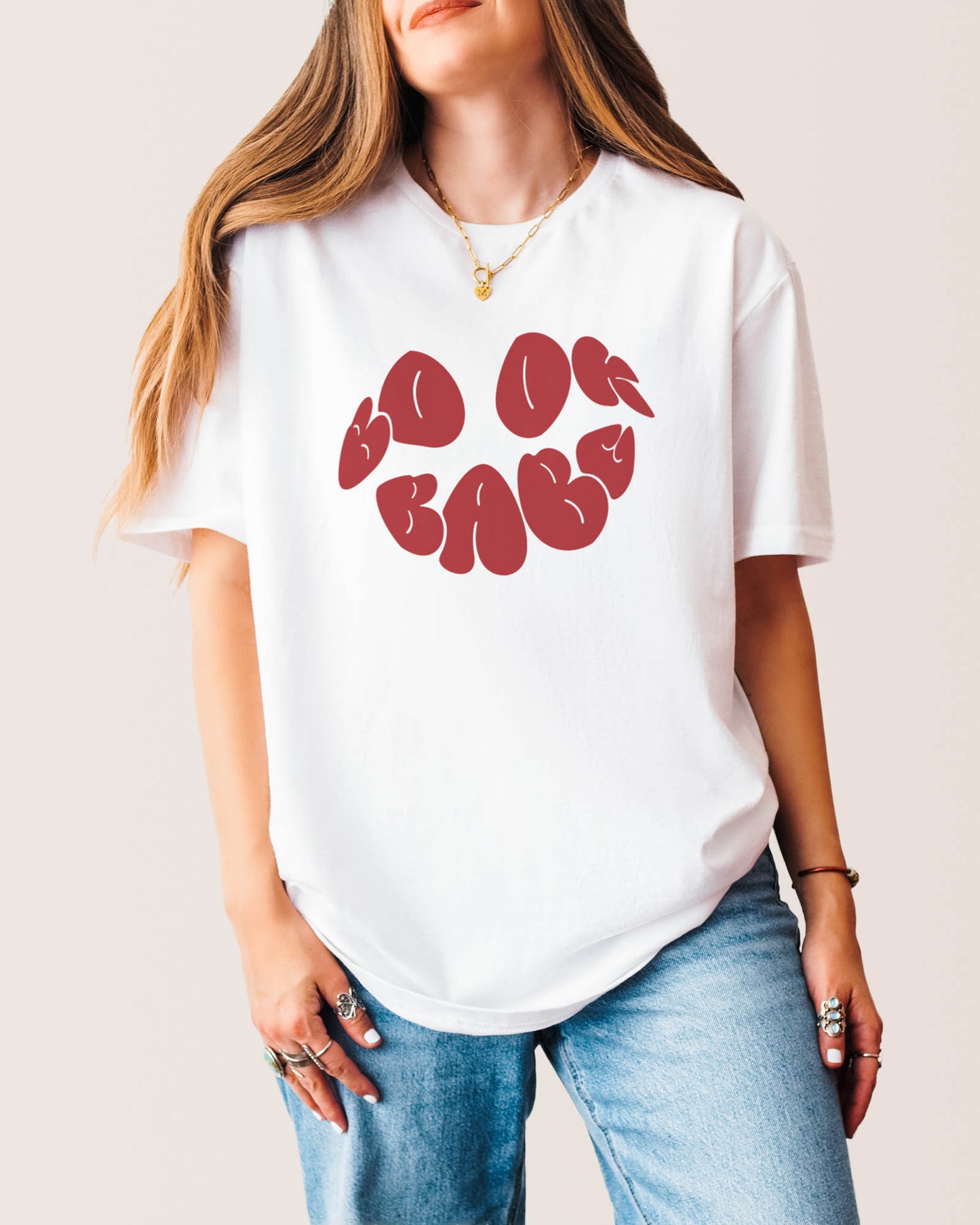 Book Babe T‑Shirt White