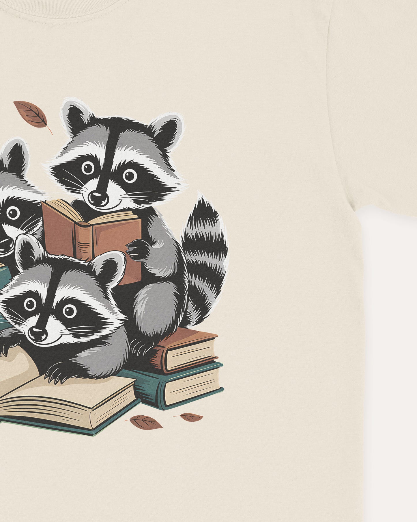 Reading Racoons T‑Shirt