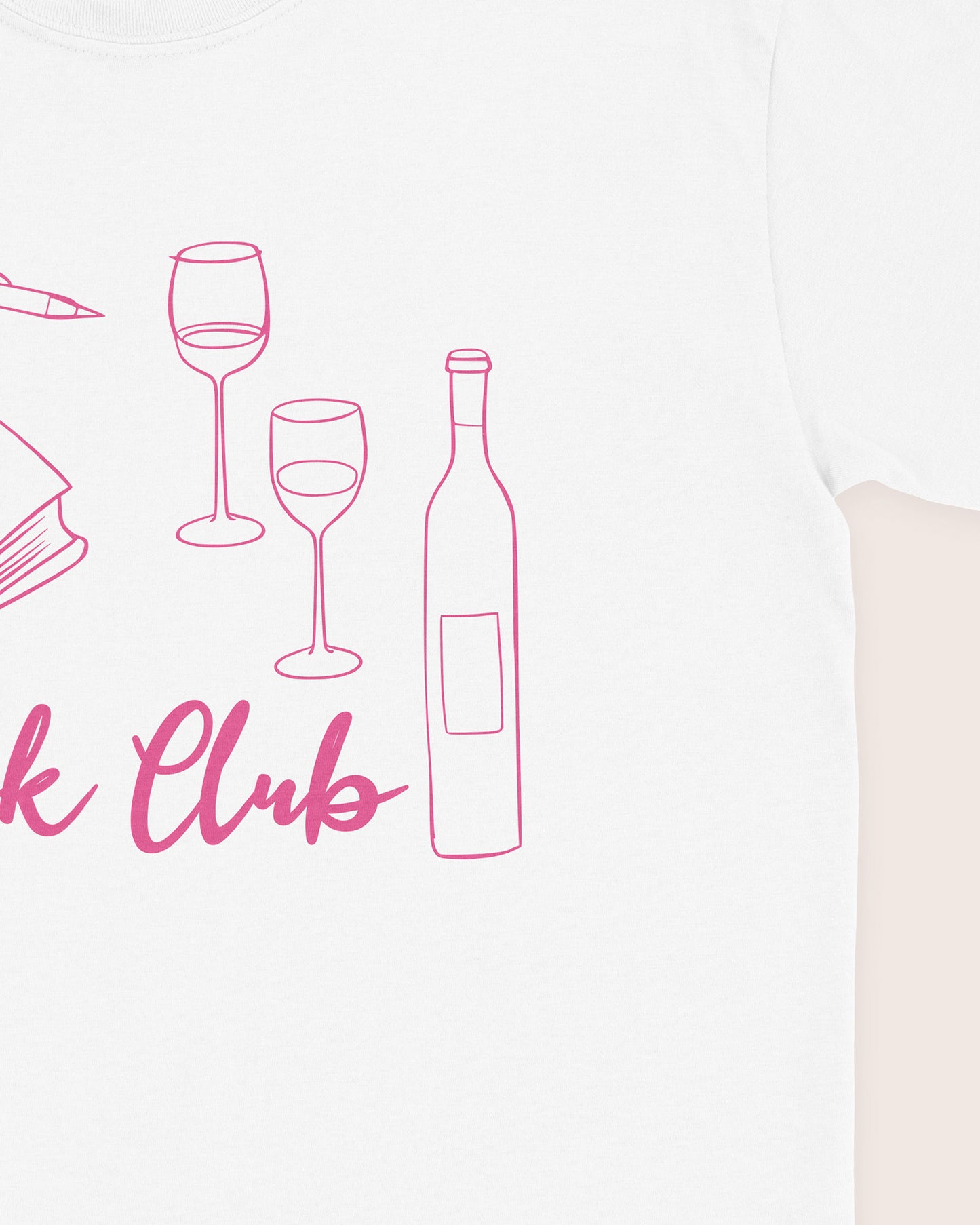 Book Club Doodle T‑Shirt