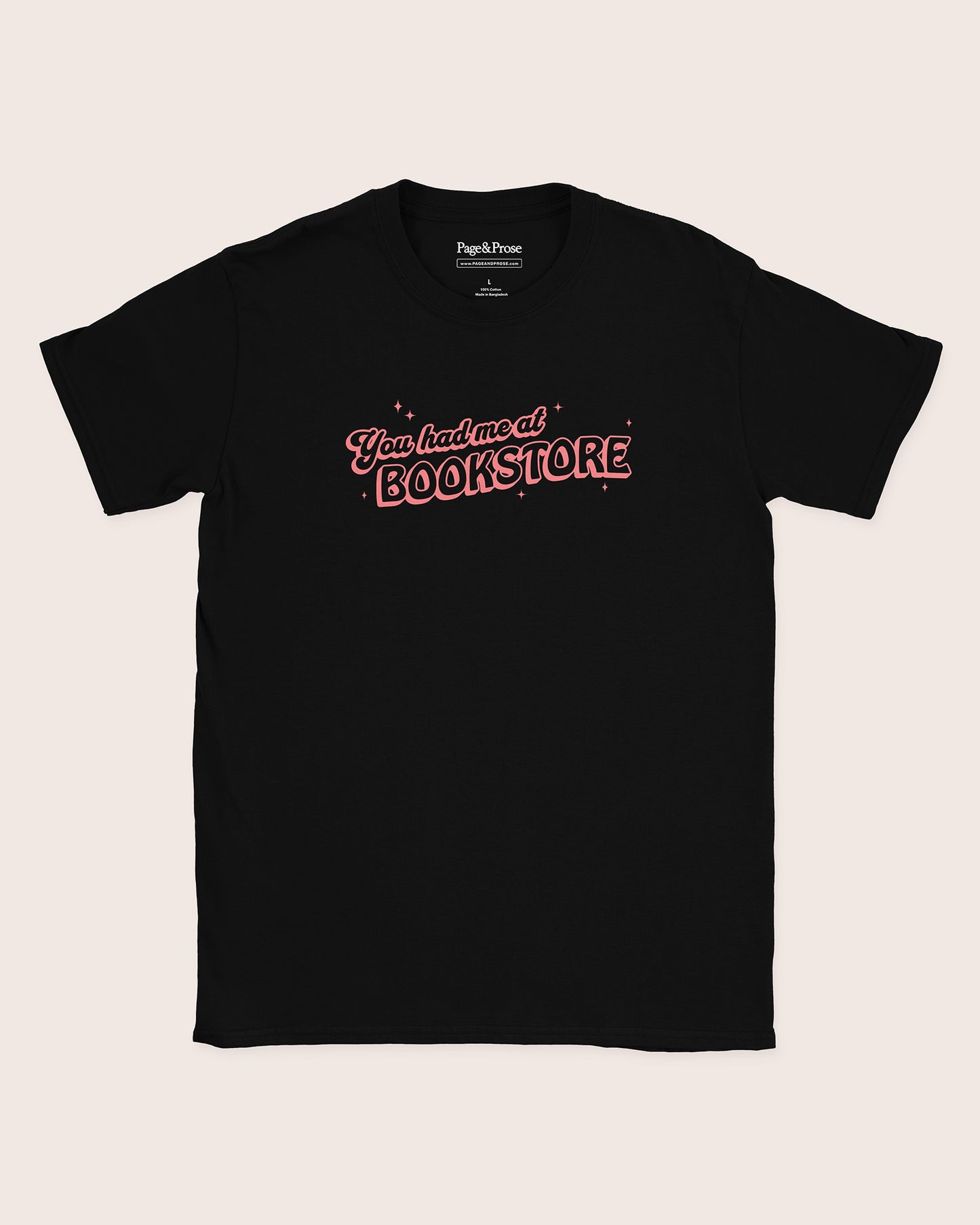 You Had Me At Bookstore T‑Shirt