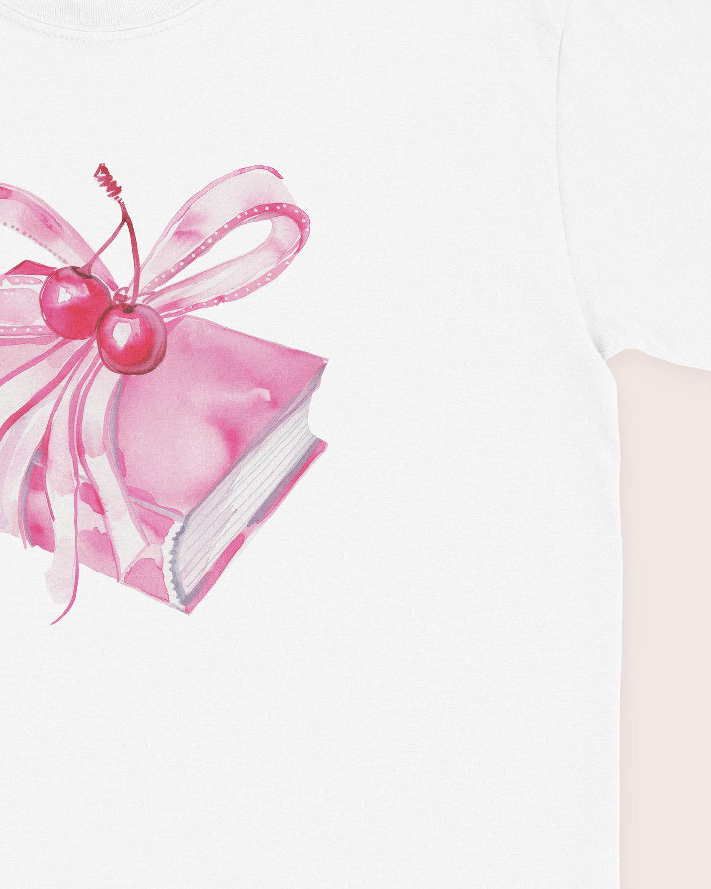 Book Bow T‑Shirt