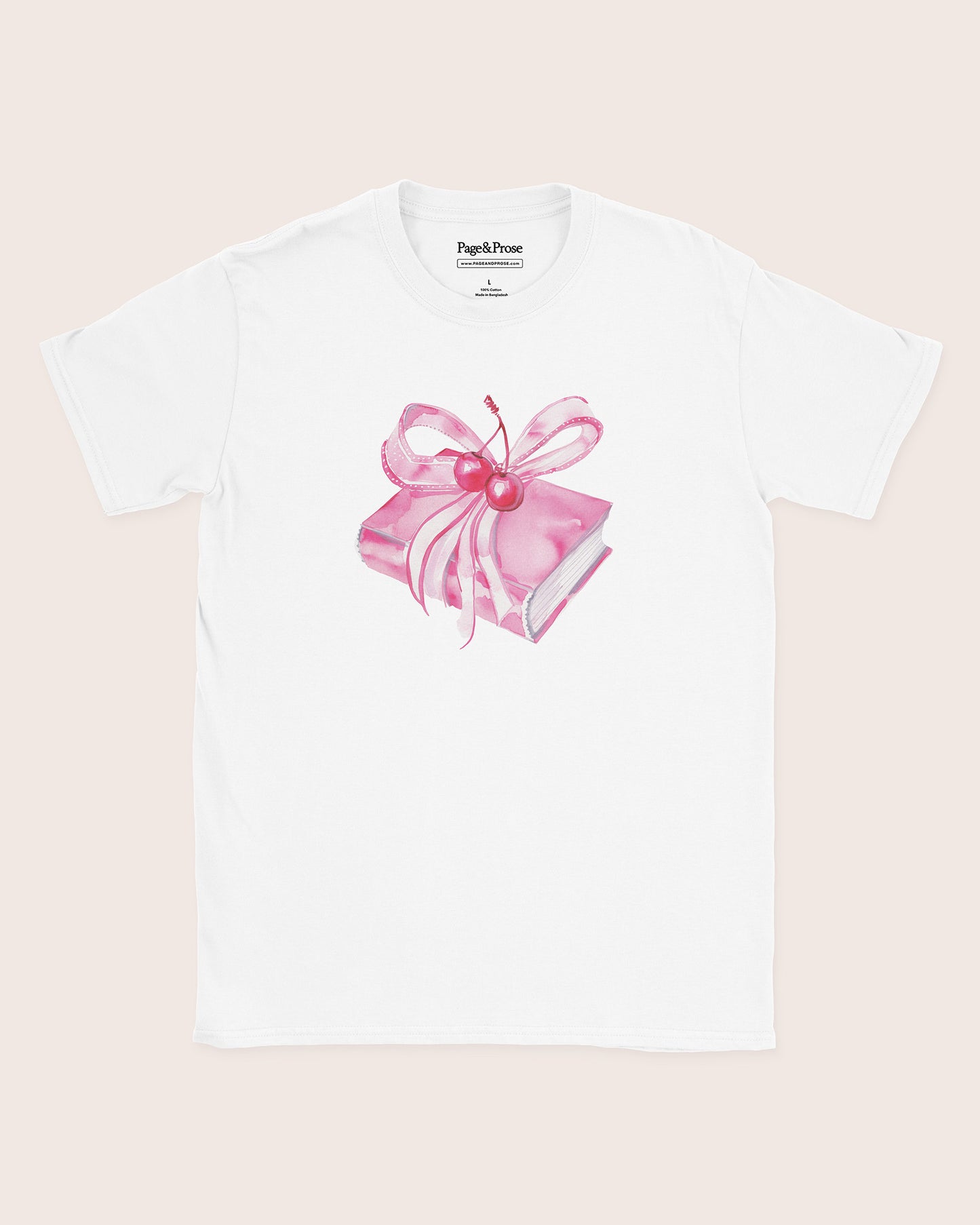 Book Bow T‑Shirt
