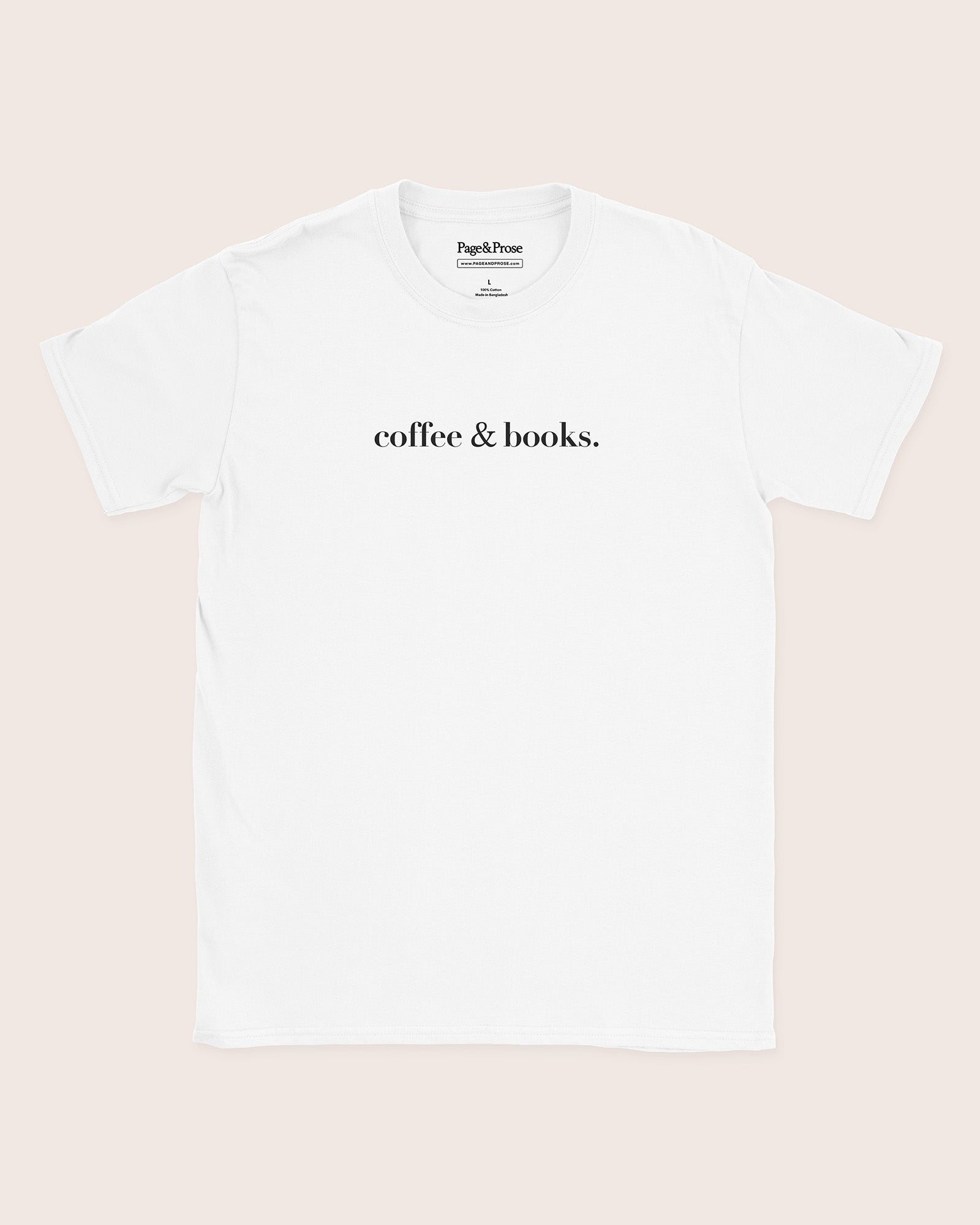 Coffee & Books T‑Shirt