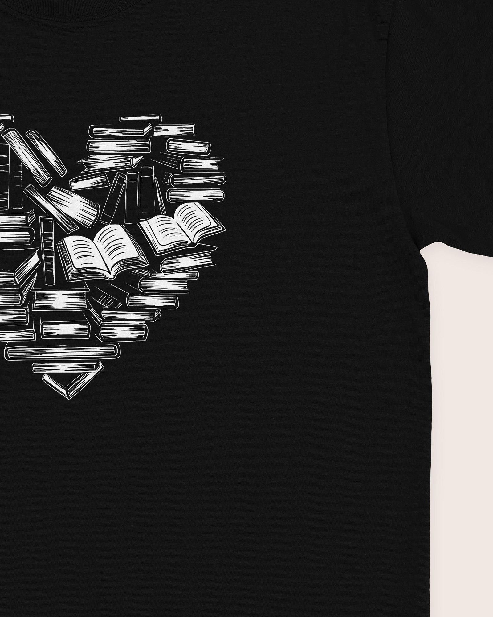 Heart Books T‑Shirt