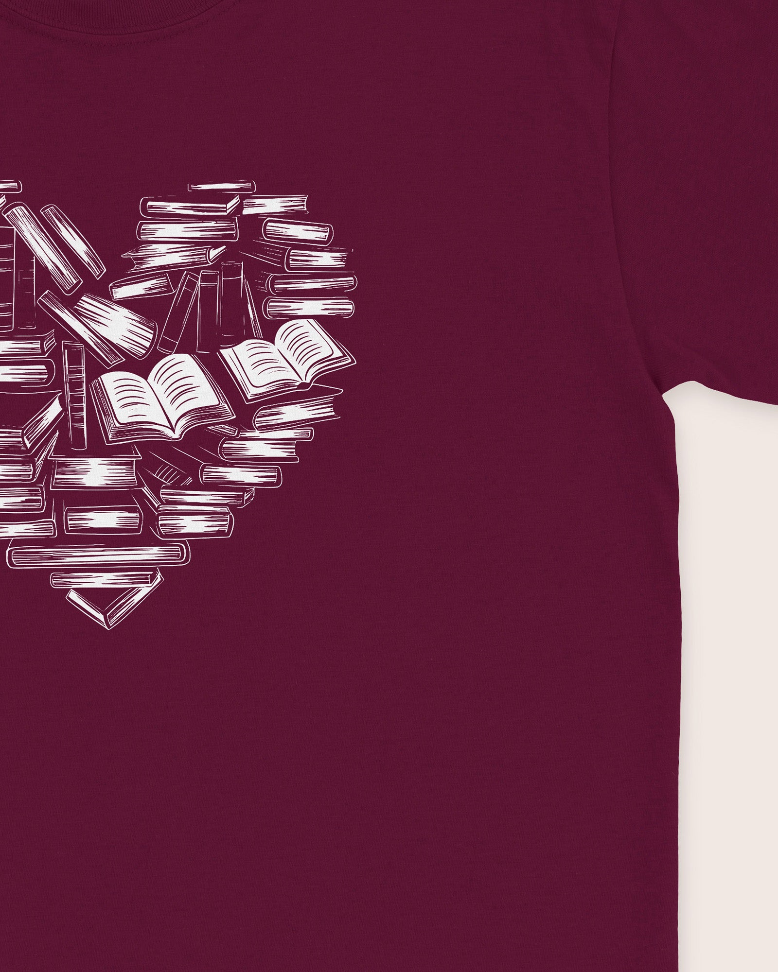 Heart Books T‑Shirt