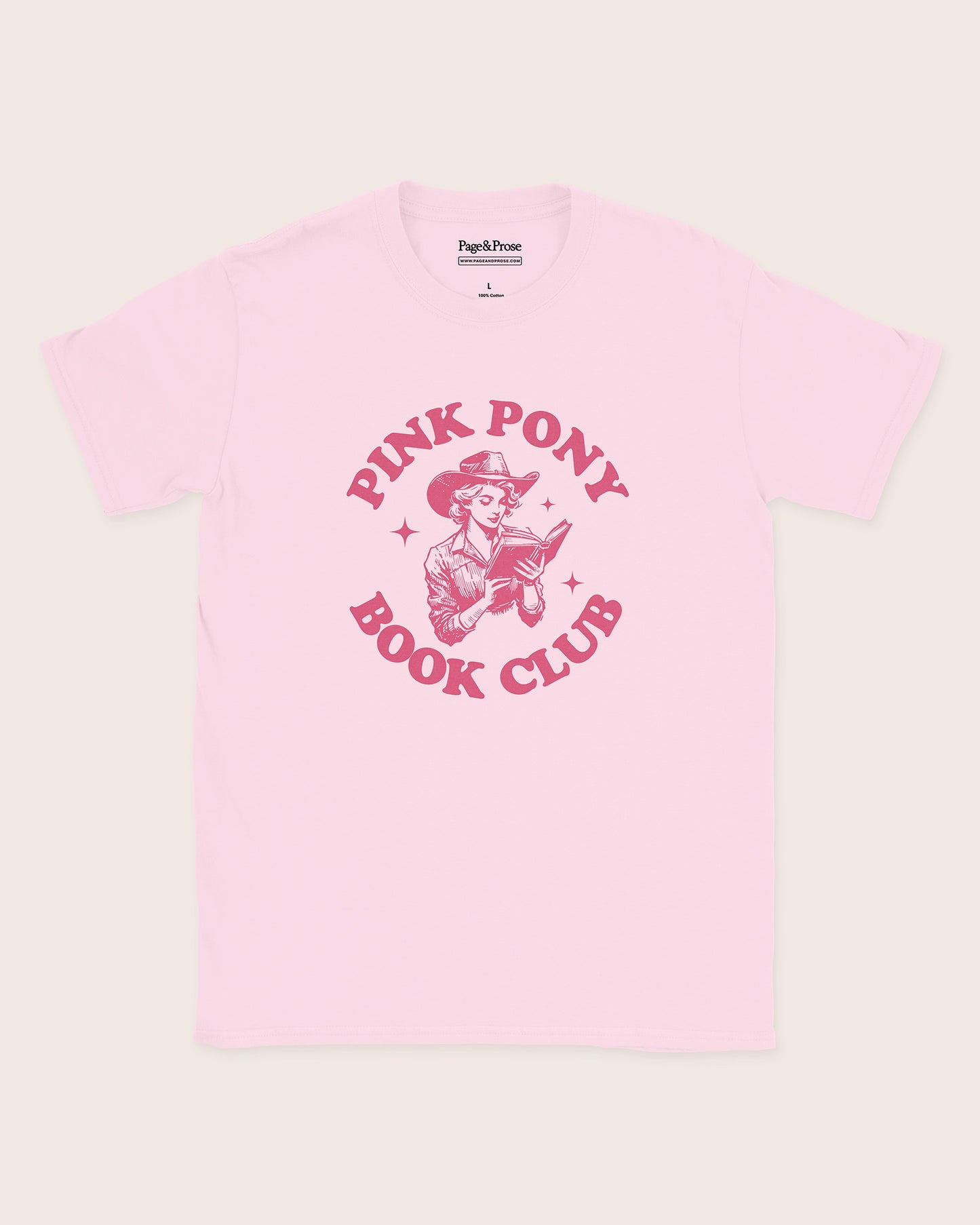 Pink Pony Book Club T‑Shirt