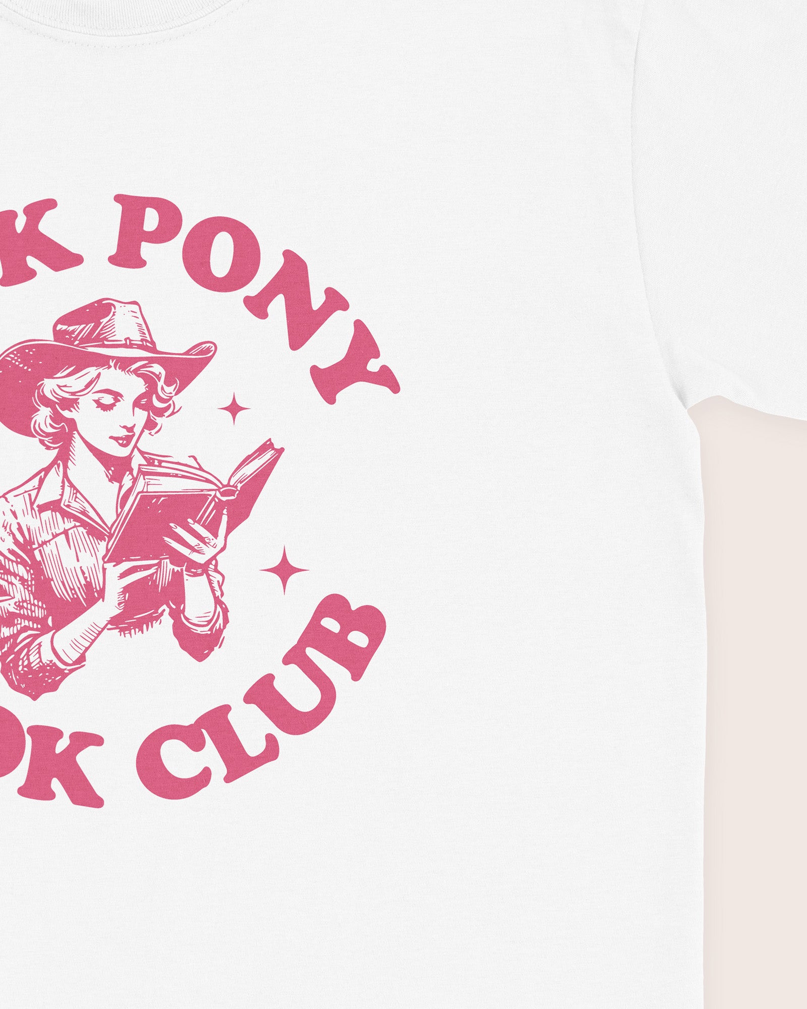 Pink Pony Book Club T‑Shirt