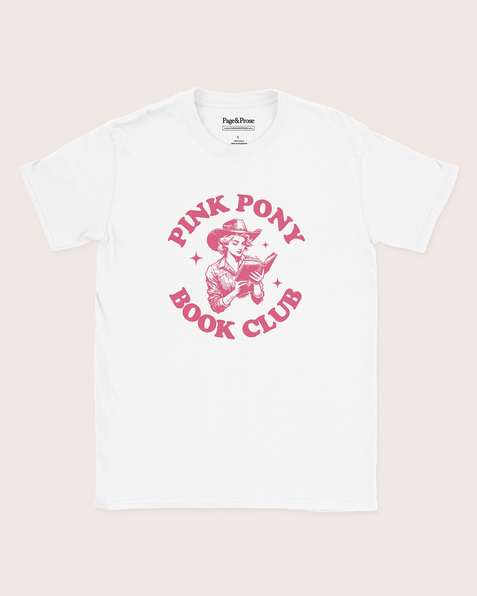 Pink Pony Book Club T‑Shirt
