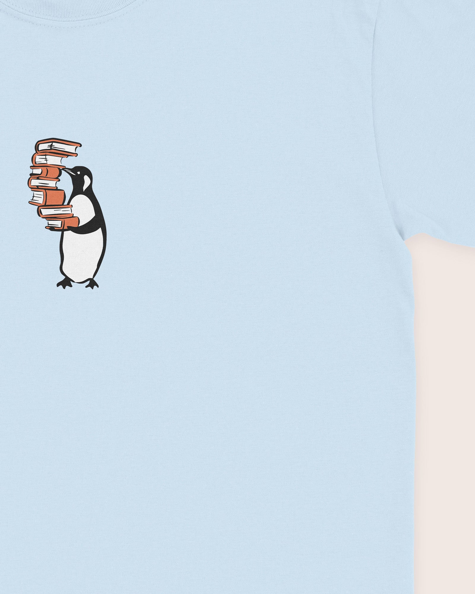 Penguin Carrying Books T‑Shirt