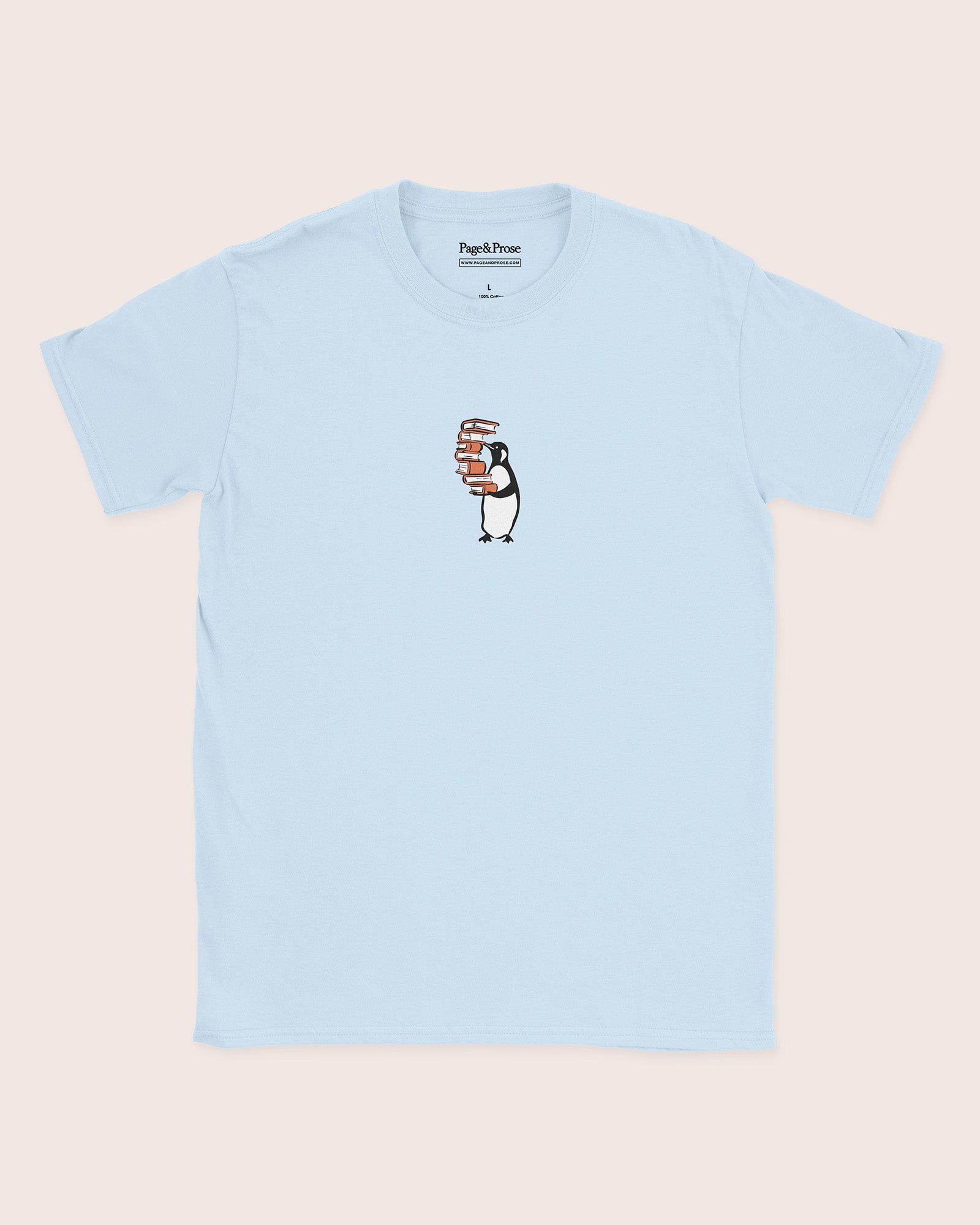 Penguin Carrying Books T‑Shirt