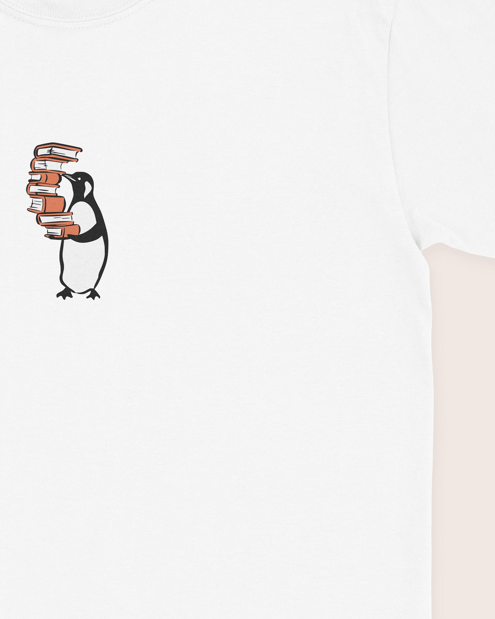 Penguin Carrying Books T‑Shirt