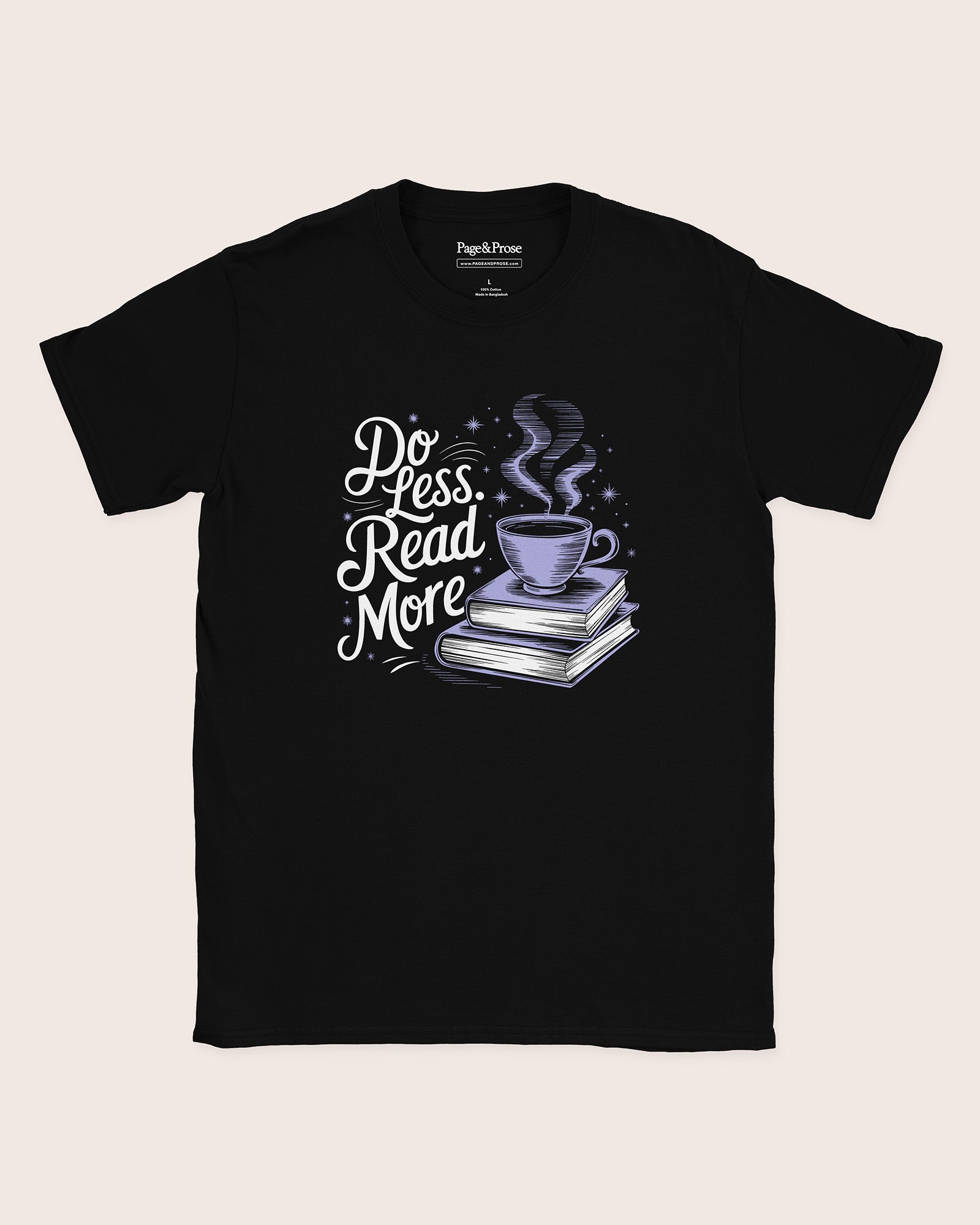 Do Less Read More T‑Shirt