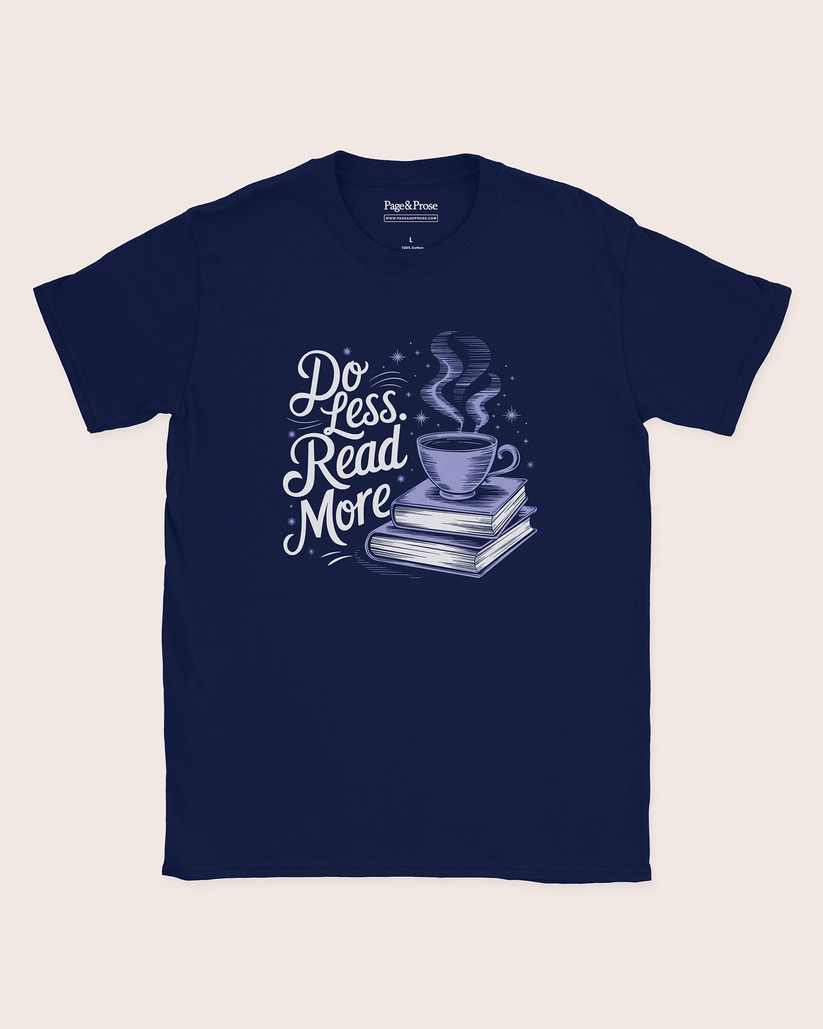 Do Less Read More T‑Shirt