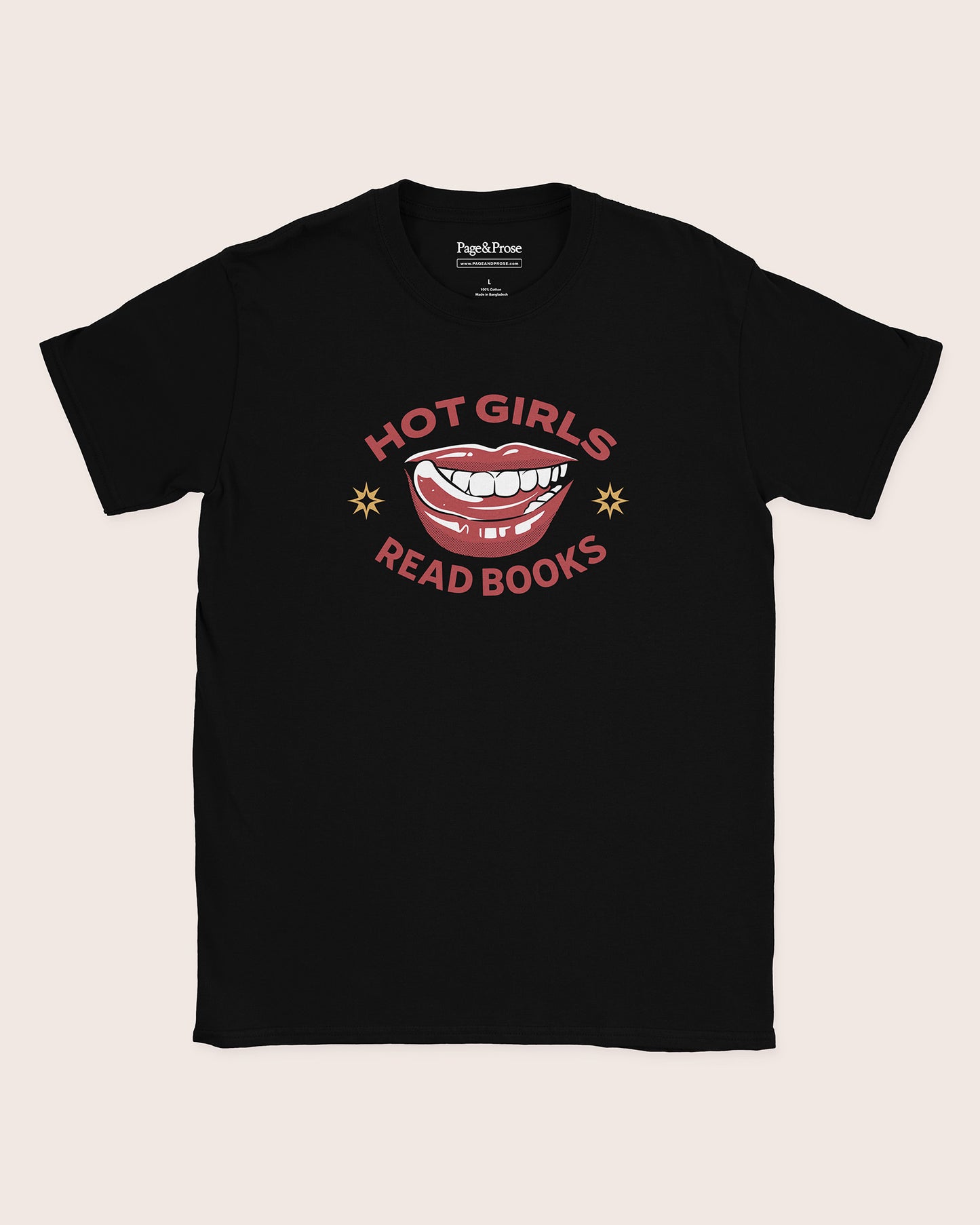 Hot Girls Read Books T‑Shirt