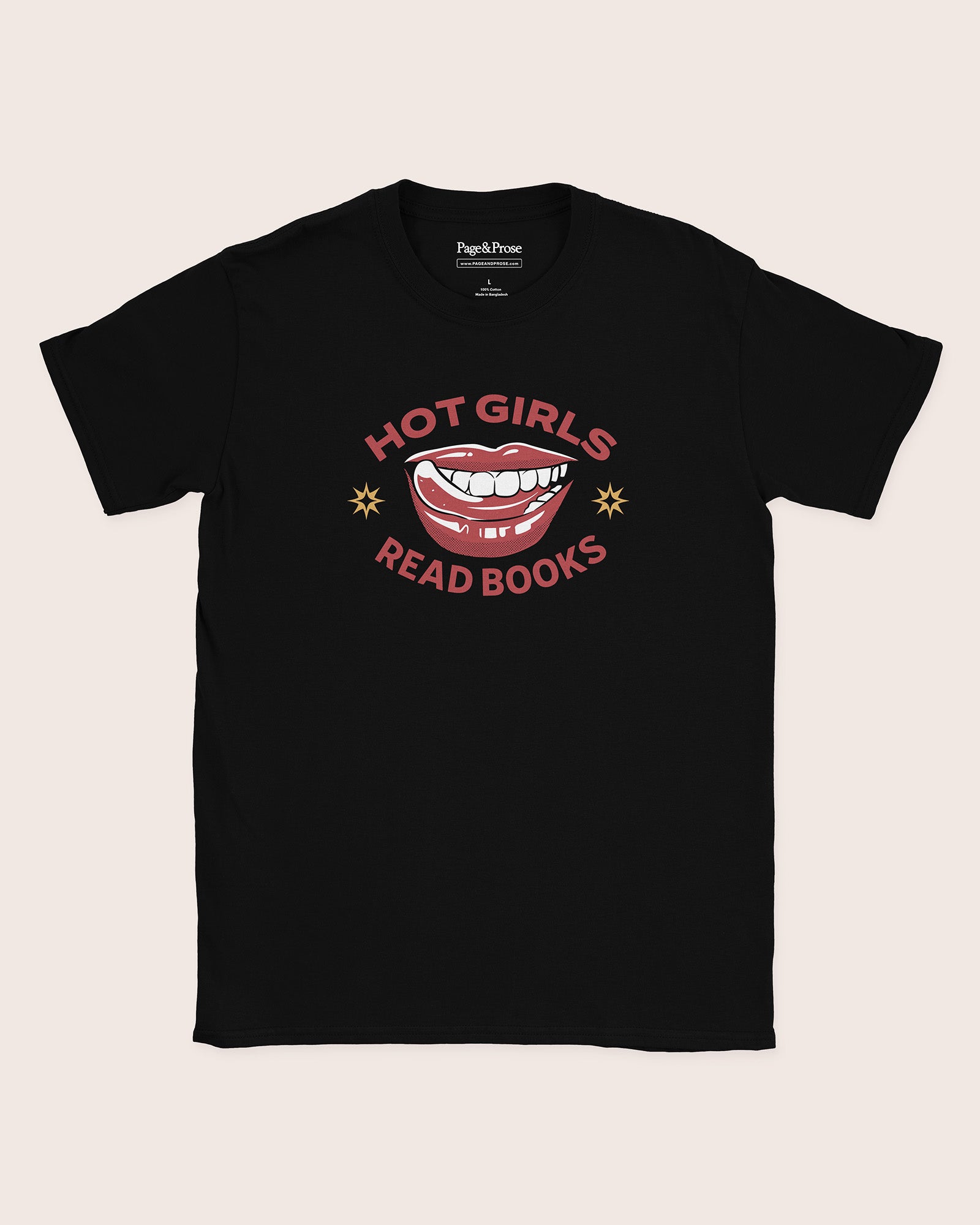 Hot Girls Read Books T‑Shirt