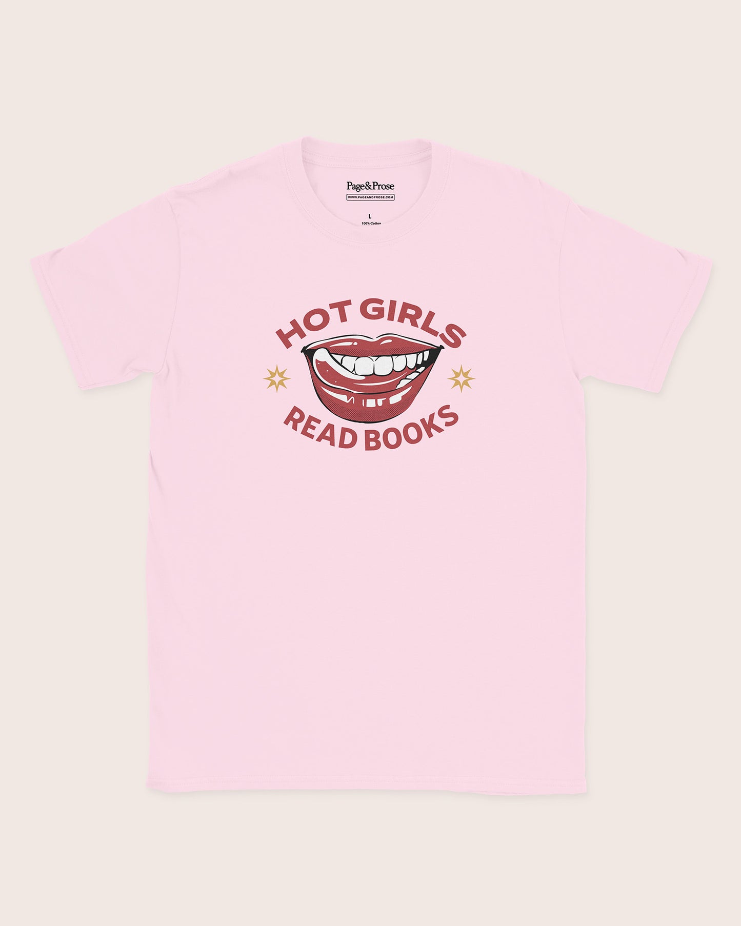 Hot Girls Read Books T‑Shirt