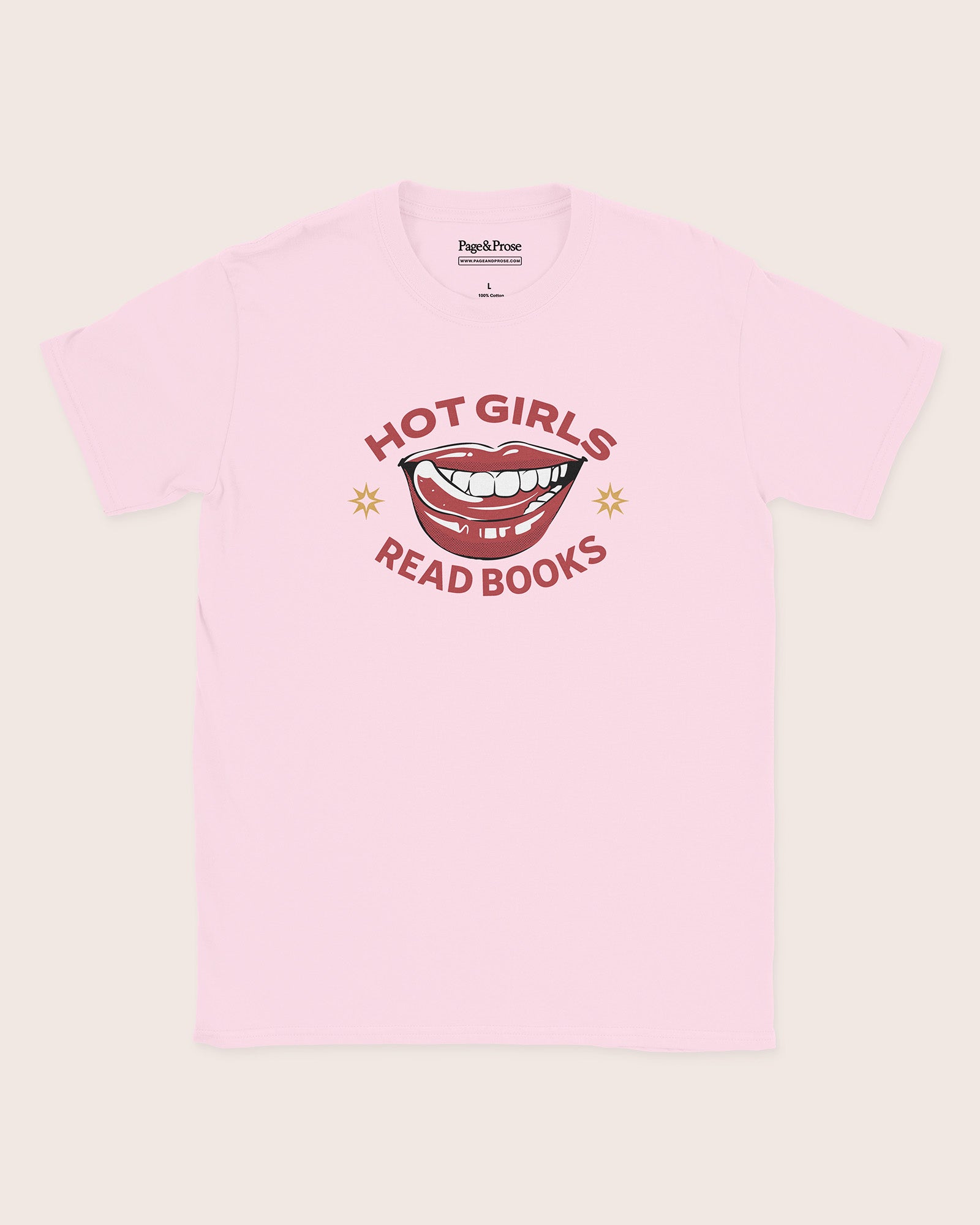 Hot Girls Read Books T‑Shirt