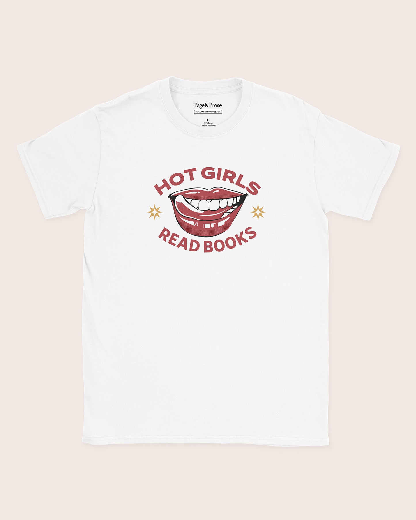 Hot Girls Read Books T‑Shirt