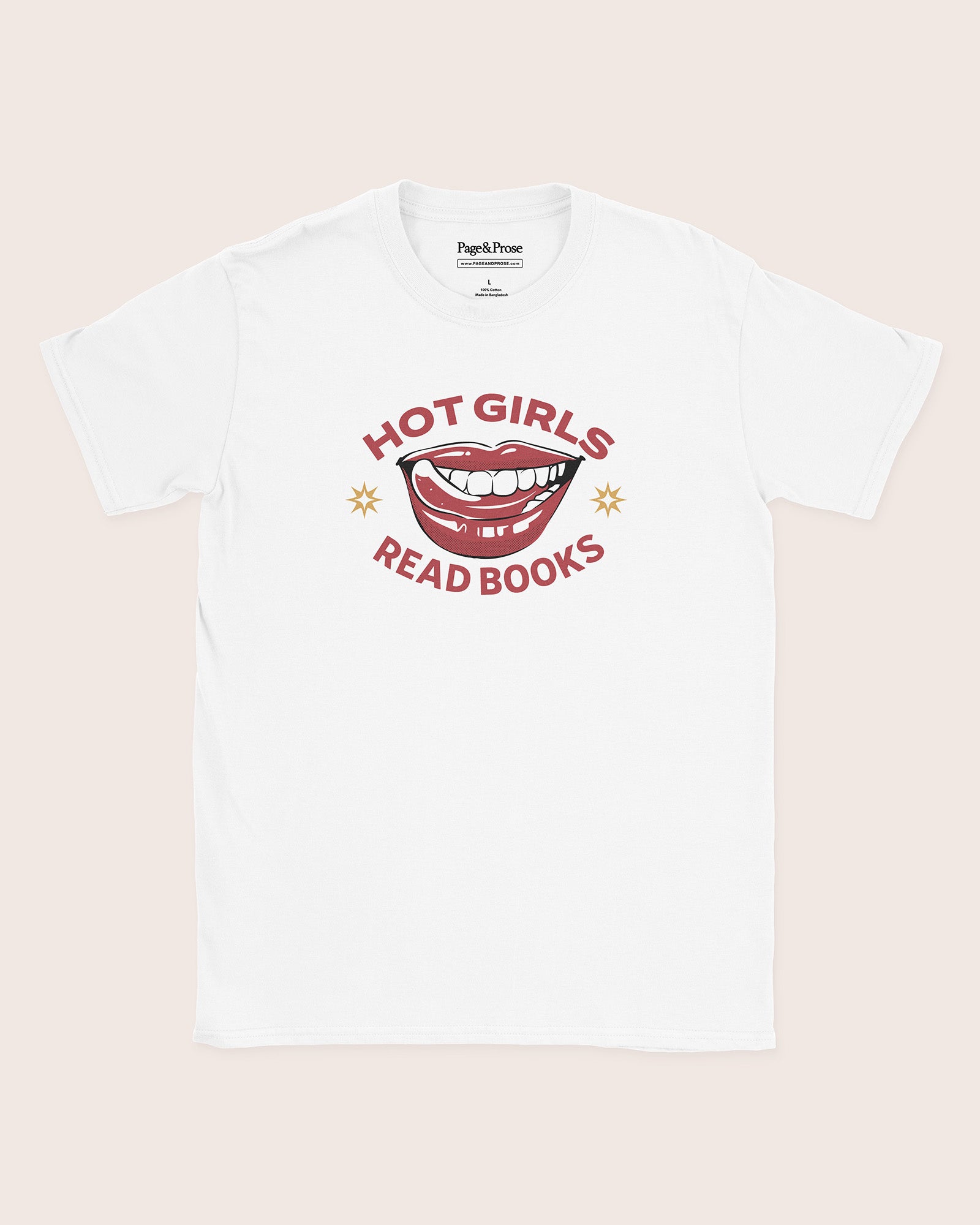 Hot Girls Read Books T‑Shirt