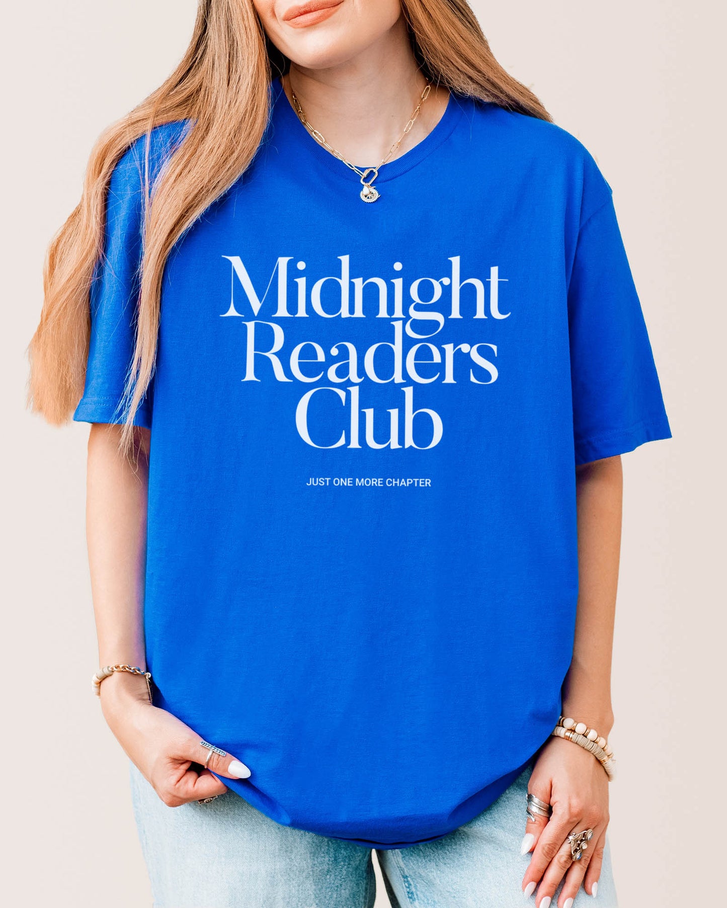 Midnight Readers Club T‑Shirt Royal