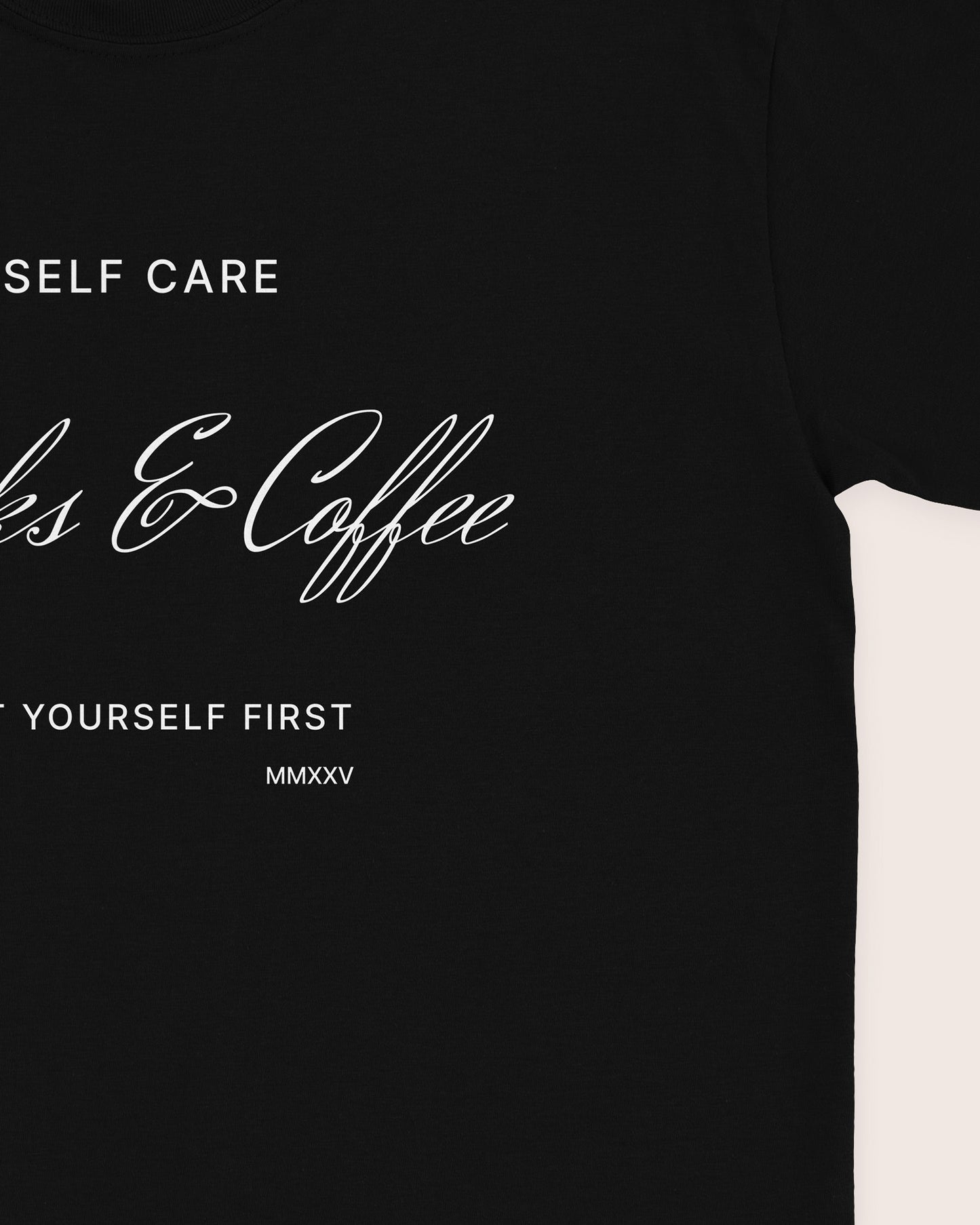 Self Care Books & Coffee T‑Shirt