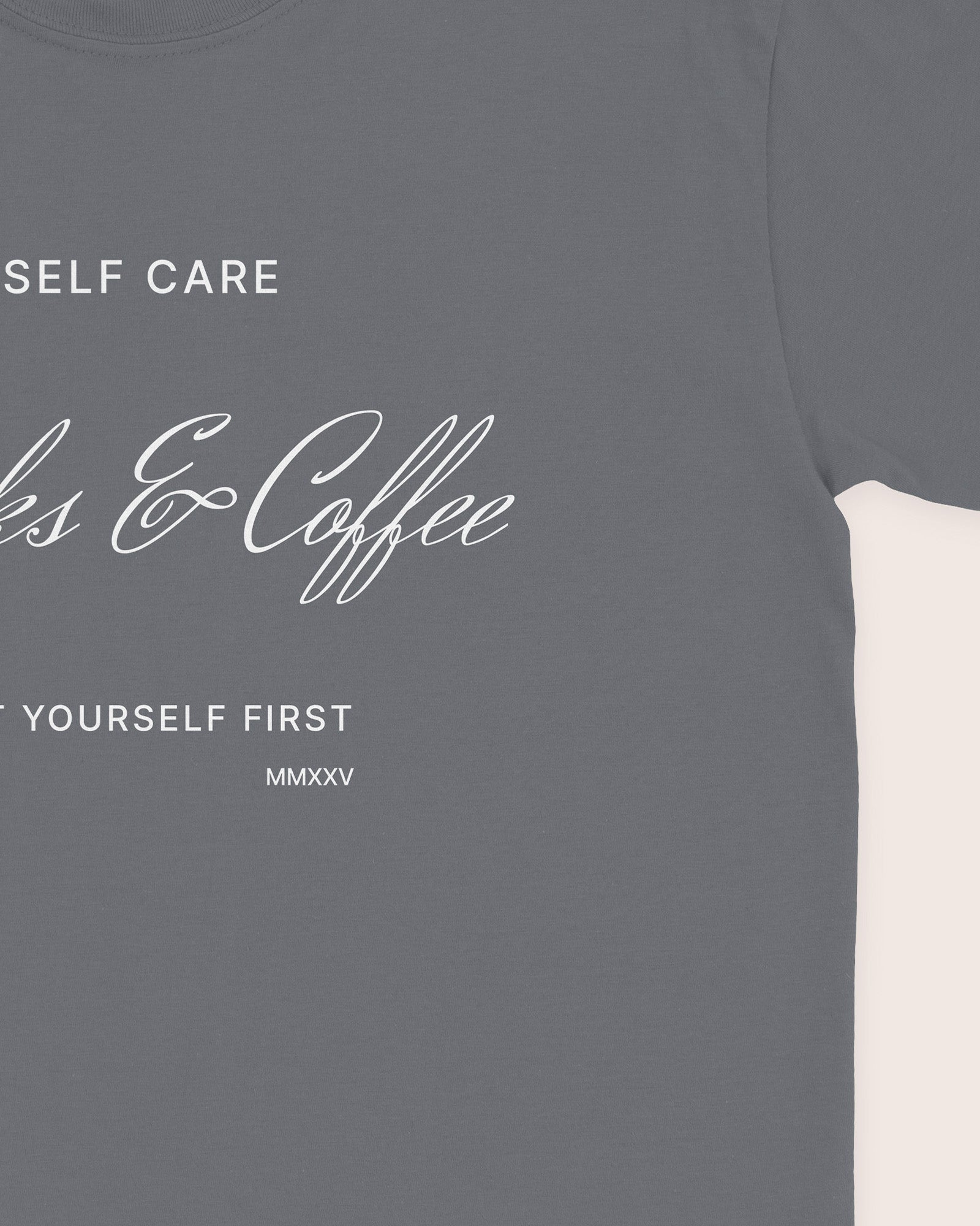 Self Care Books & Coffee T‑Shirt