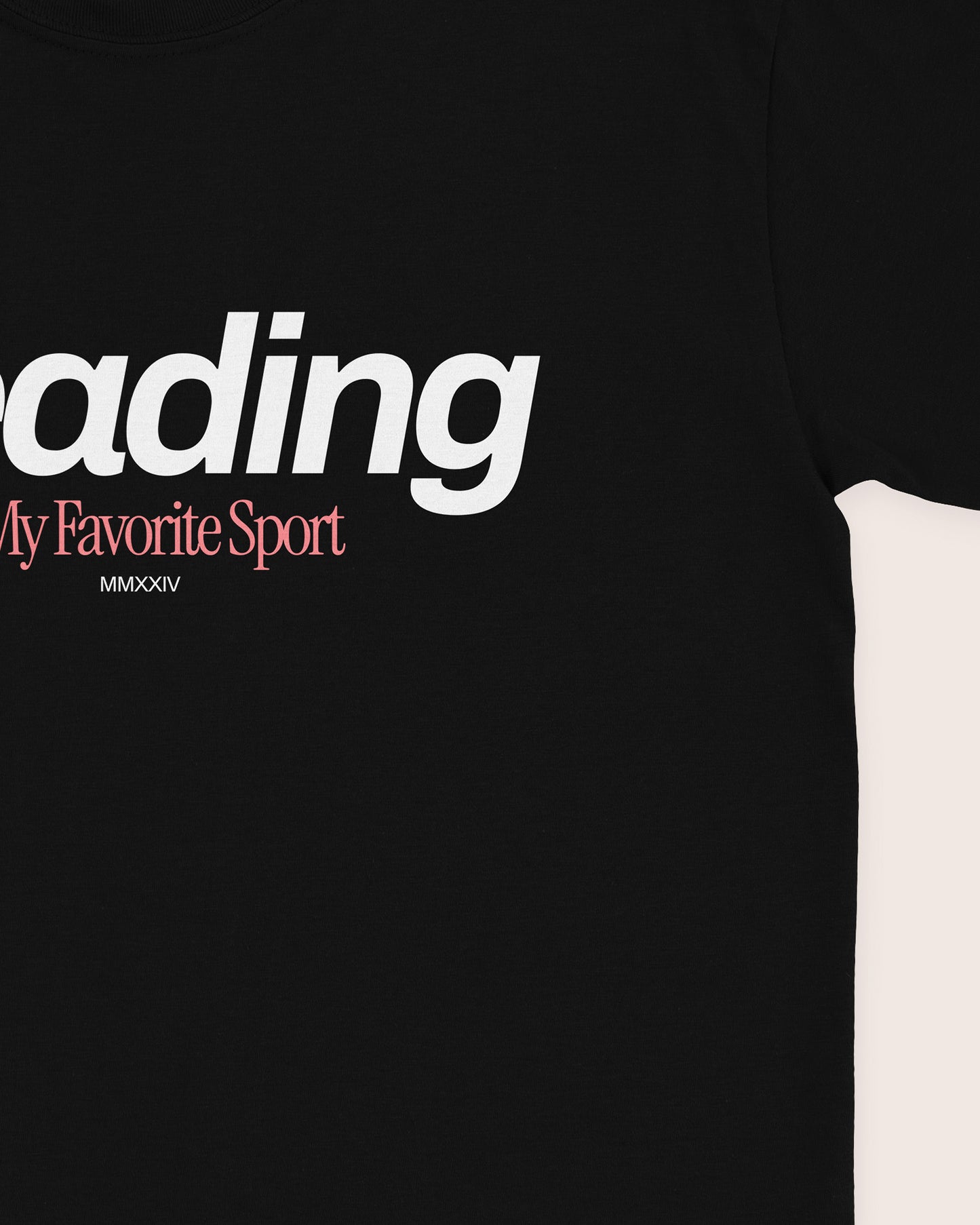 Reading Is My Favorite Sport T‑Shirt