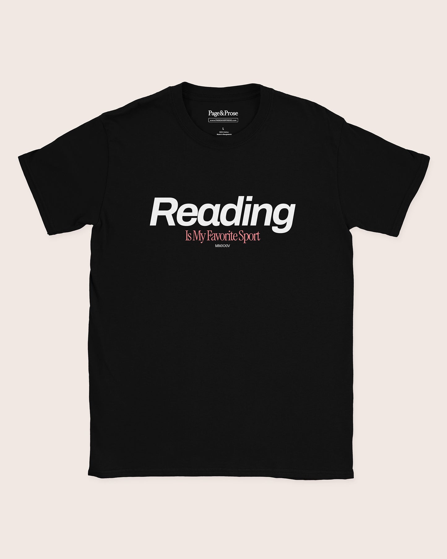 Reading Is My Favorite Sport T‑Shirt