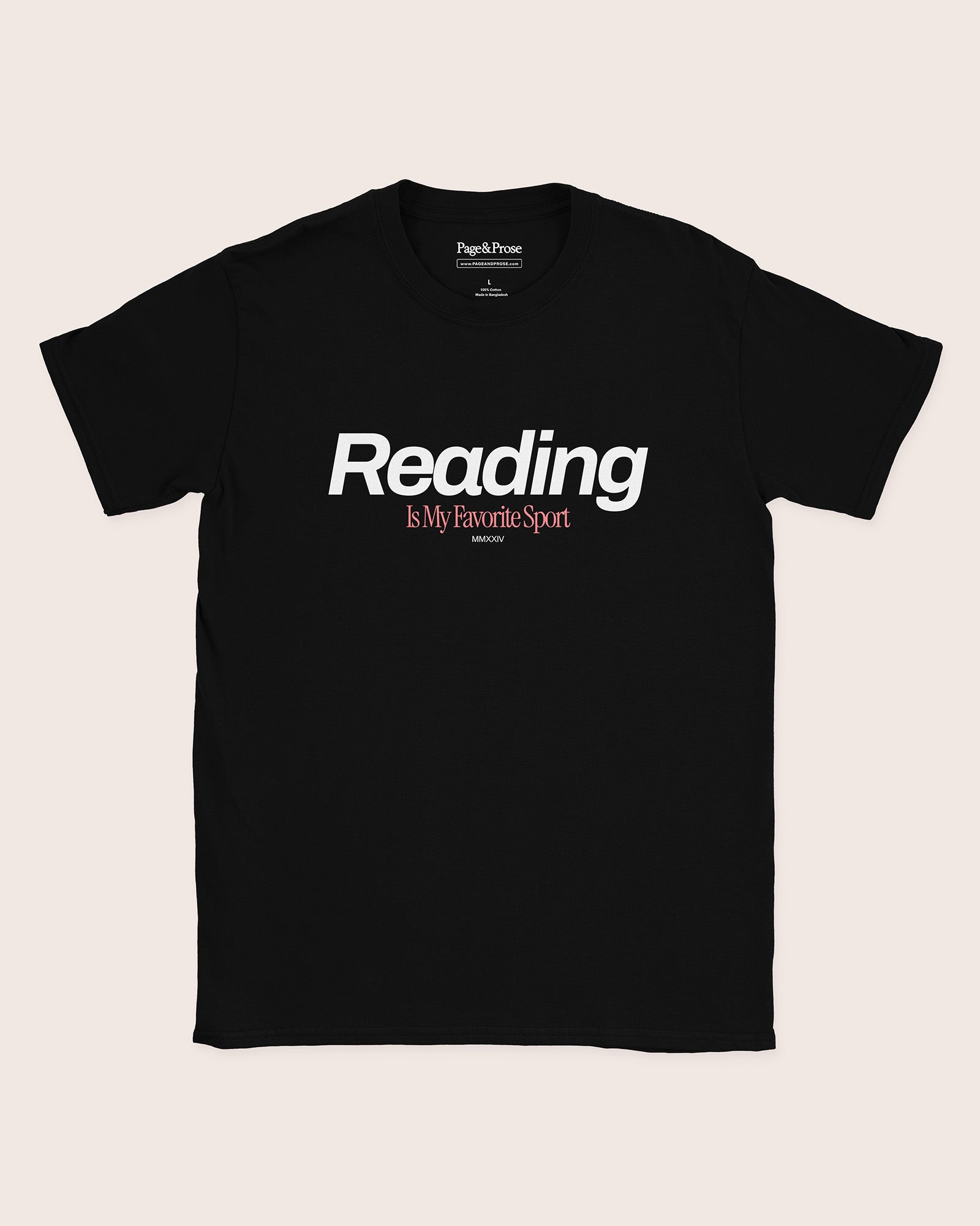 Reading Is My Favorite Sport T‑Shirt
