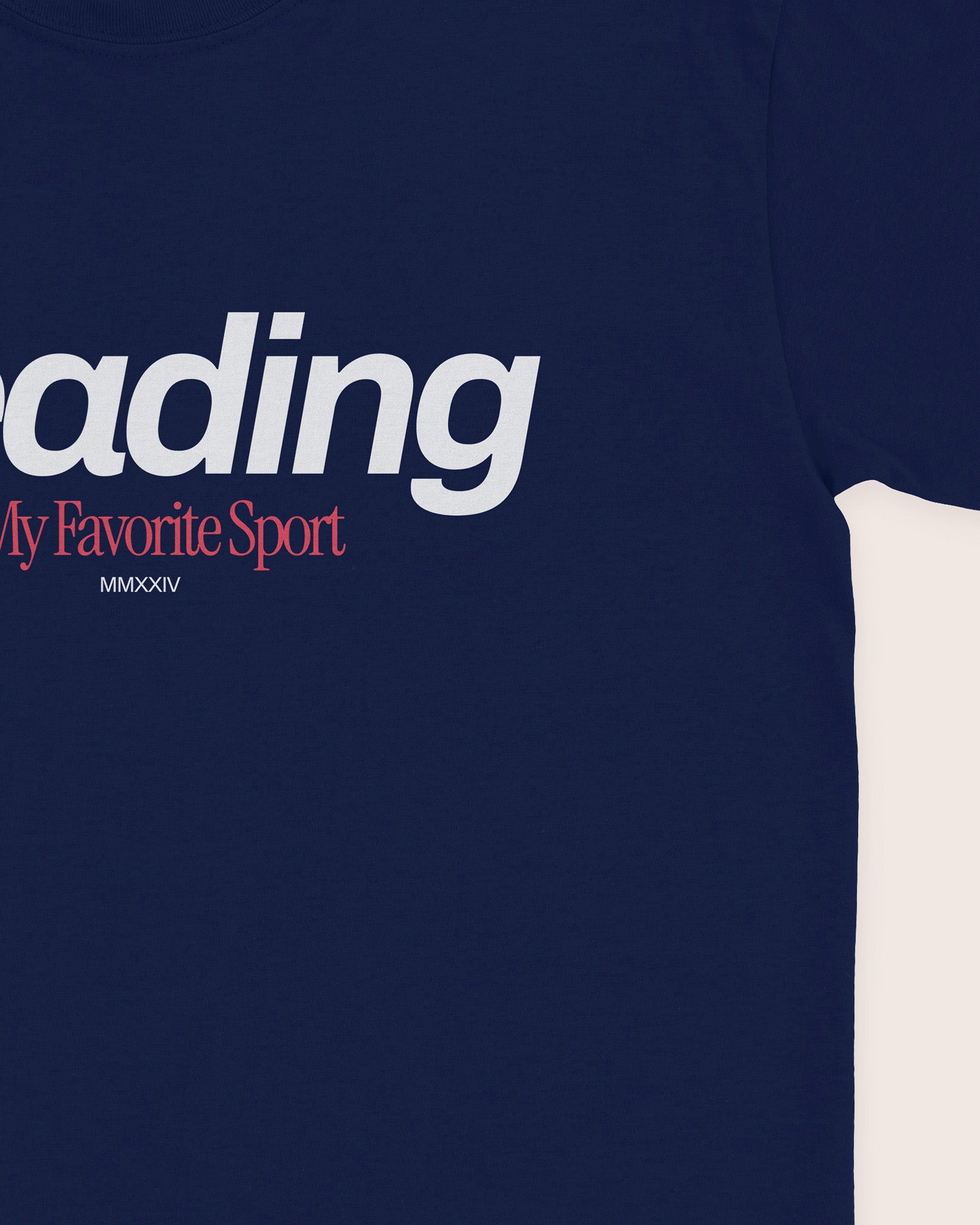 Reading Is My Favorite Sport T‑Shirt