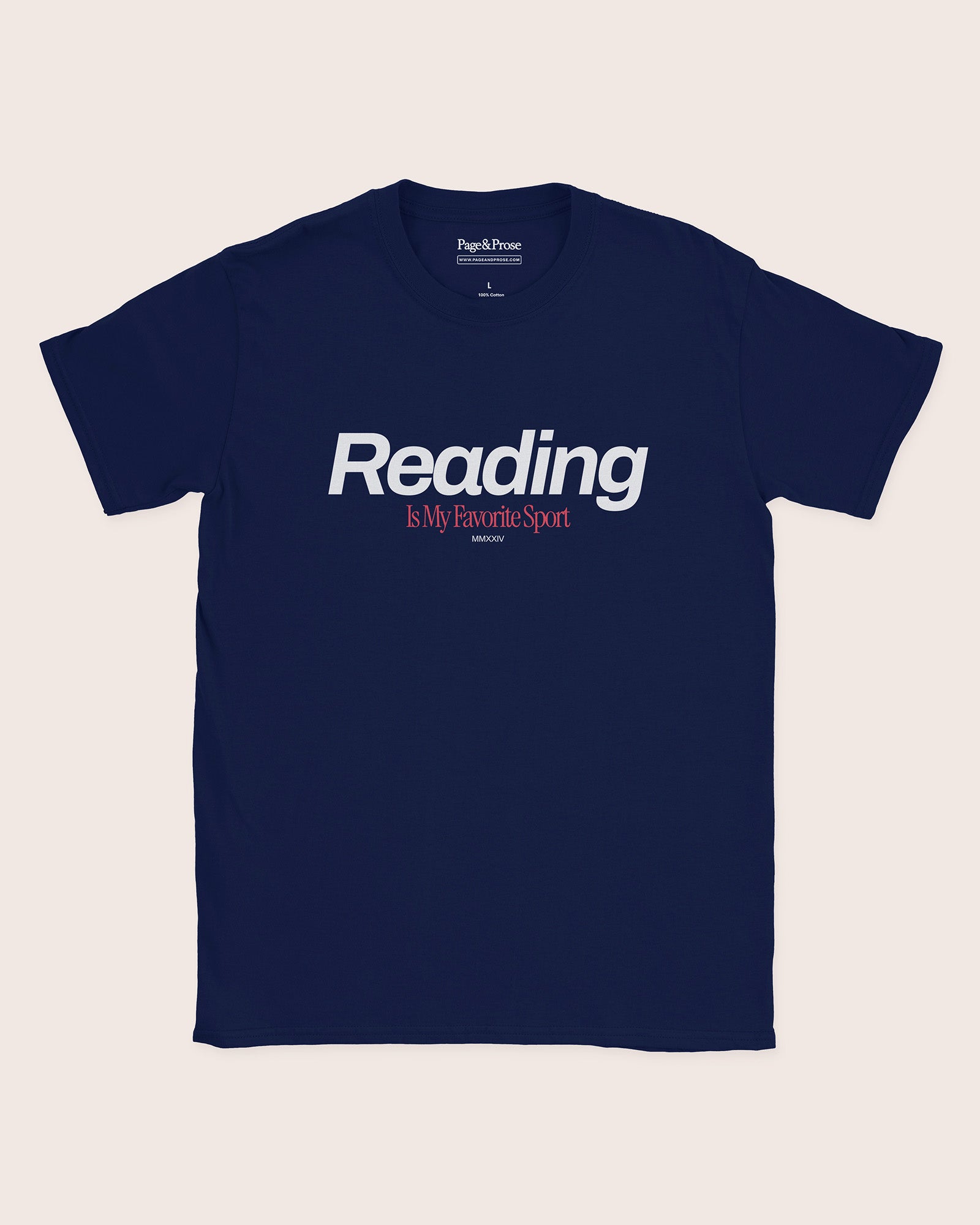 Reading Is My Favorite Sport T‑Shirt