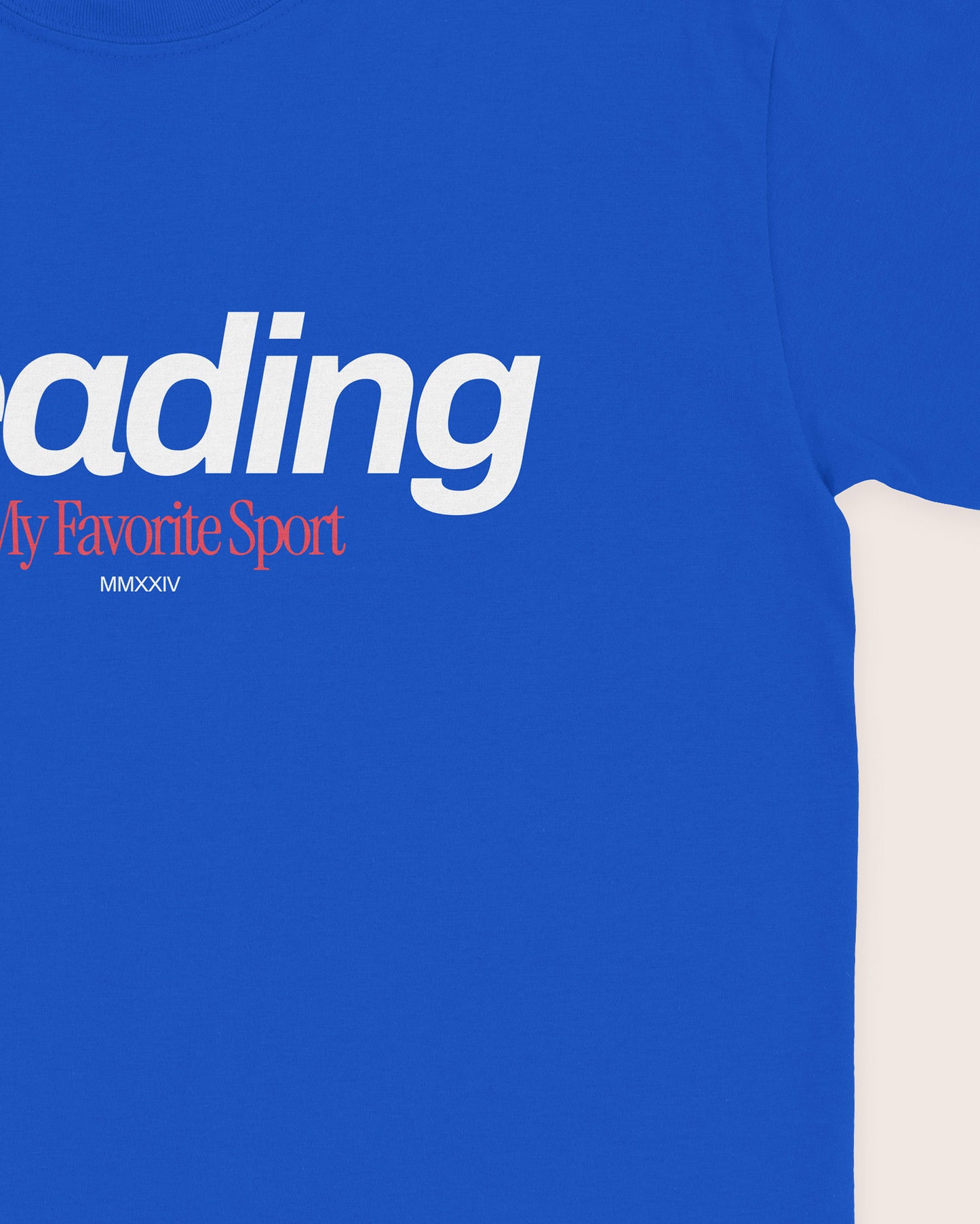Reading Is My Favorite Sport T‑Shirt
