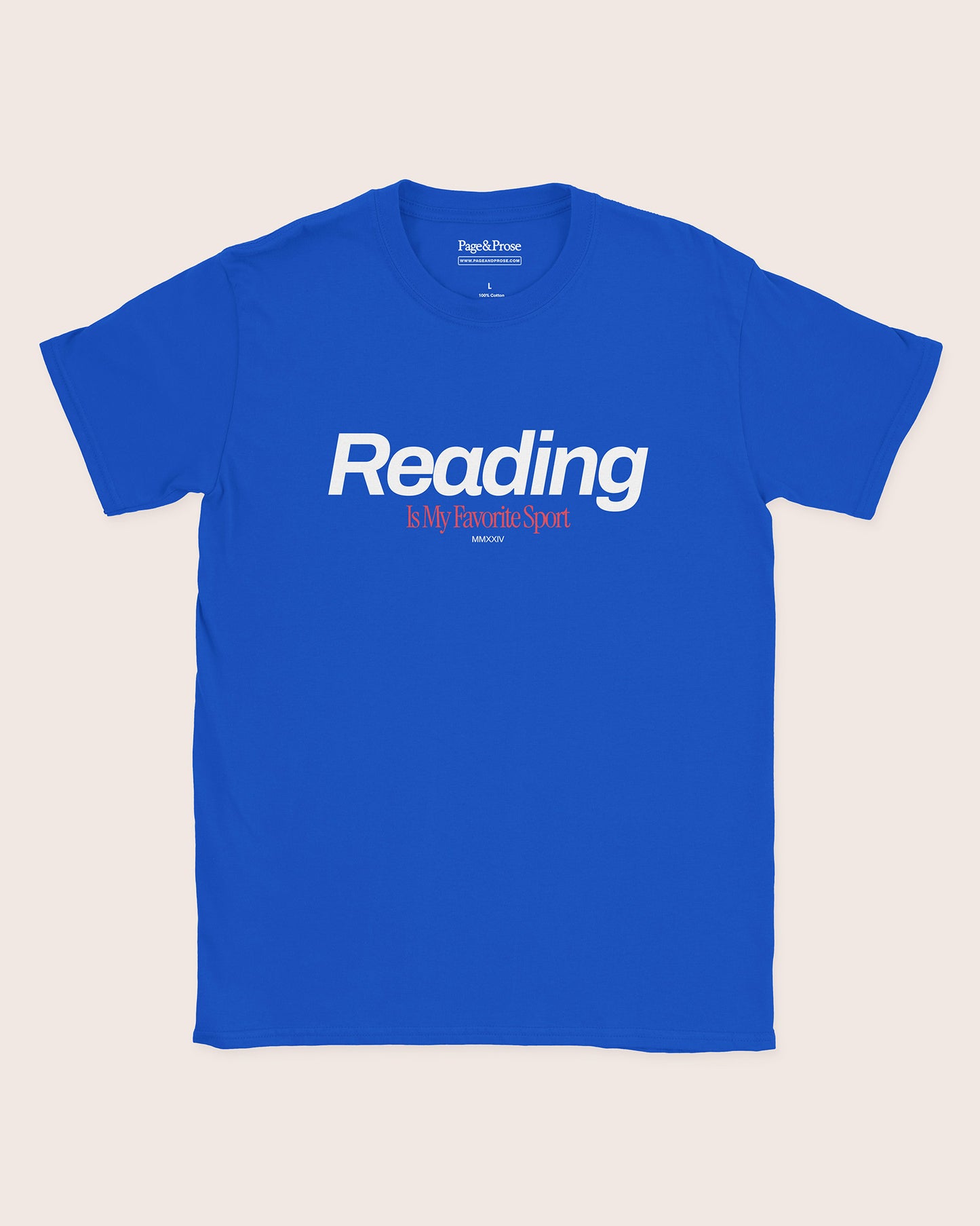Reading Is My Favorite Sport T‑Shirt