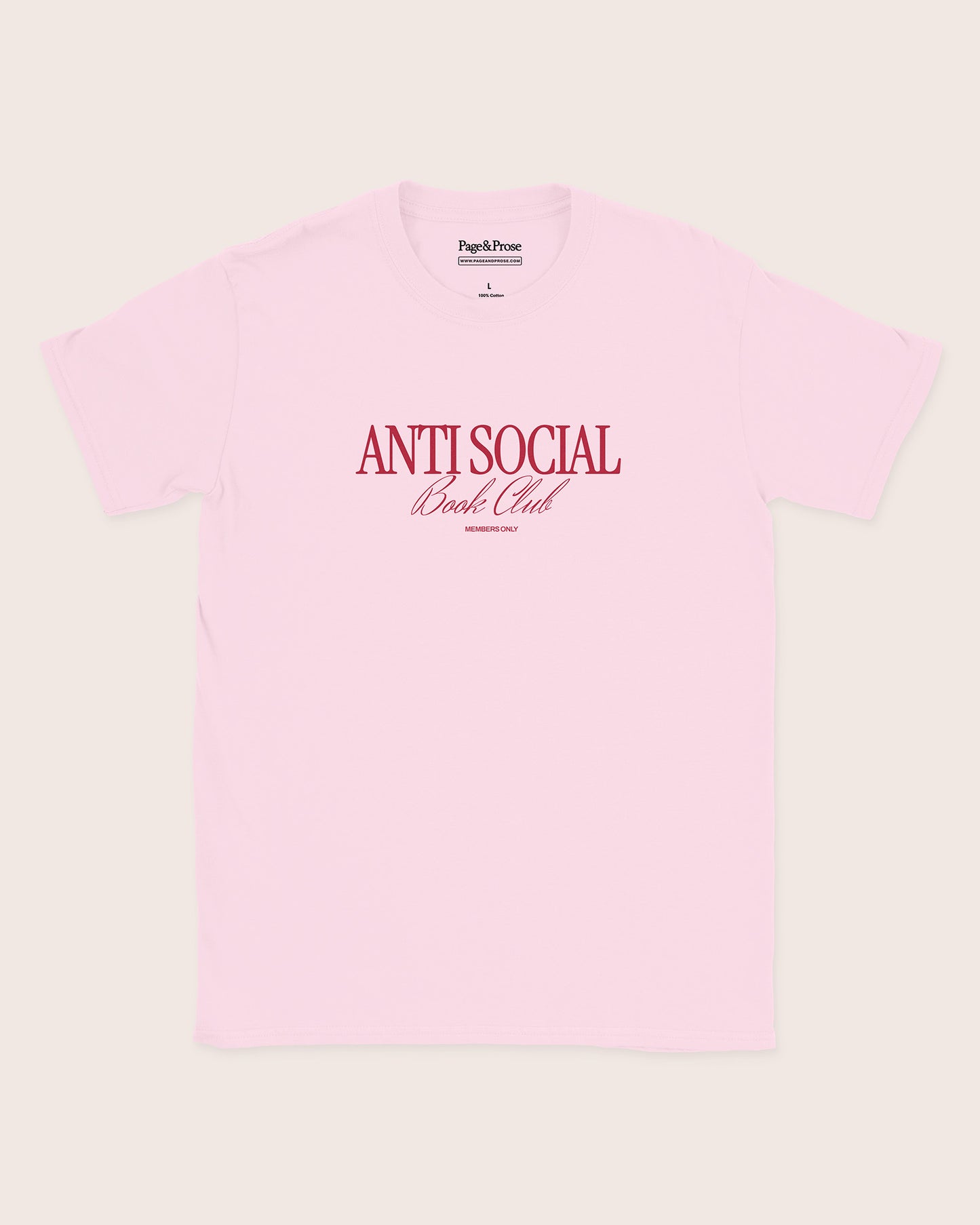 Anti Social Book Club T‑Shirt