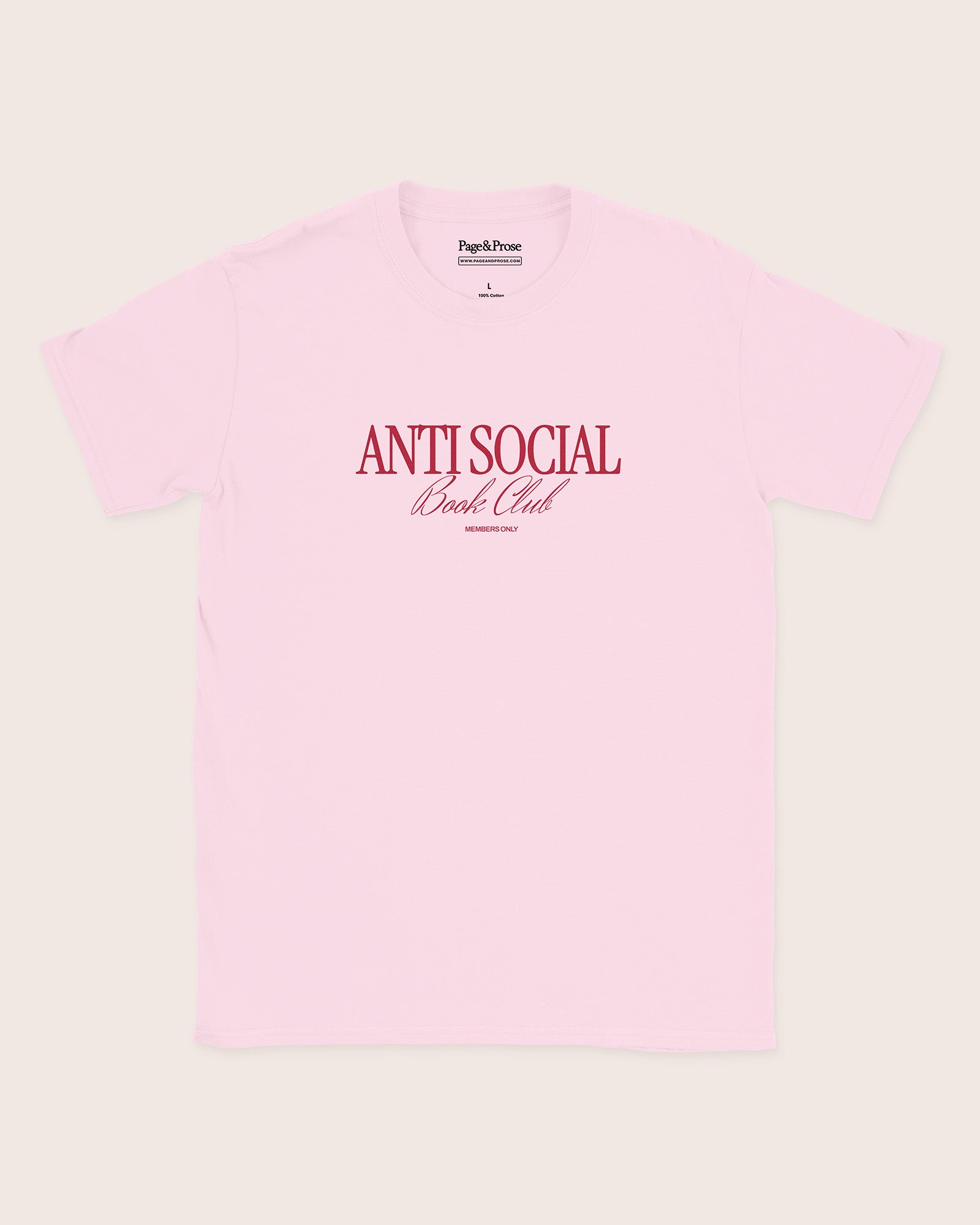 Anti Social Book Club T‑Shirt