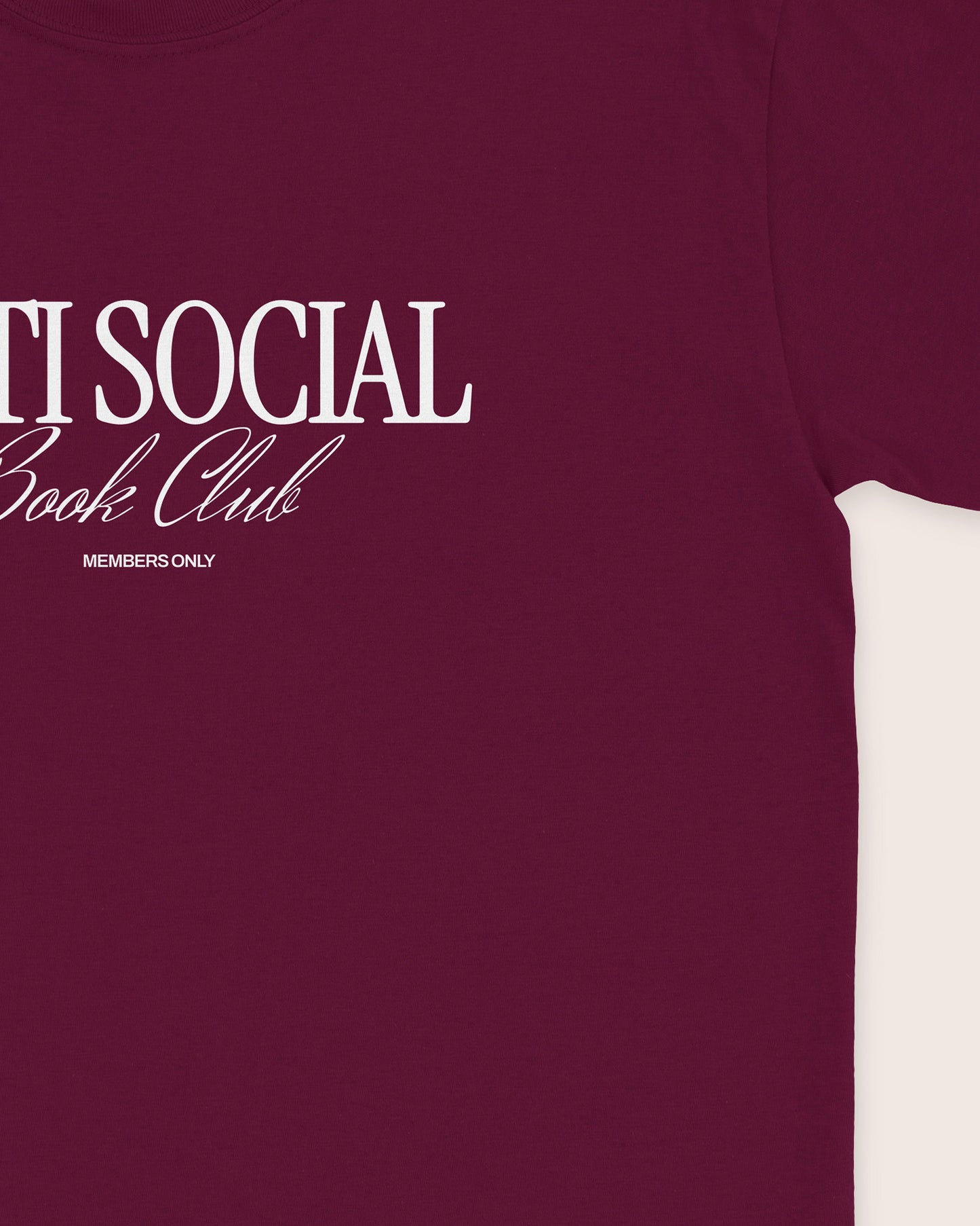 Anti Social Book Club T‑Shirt