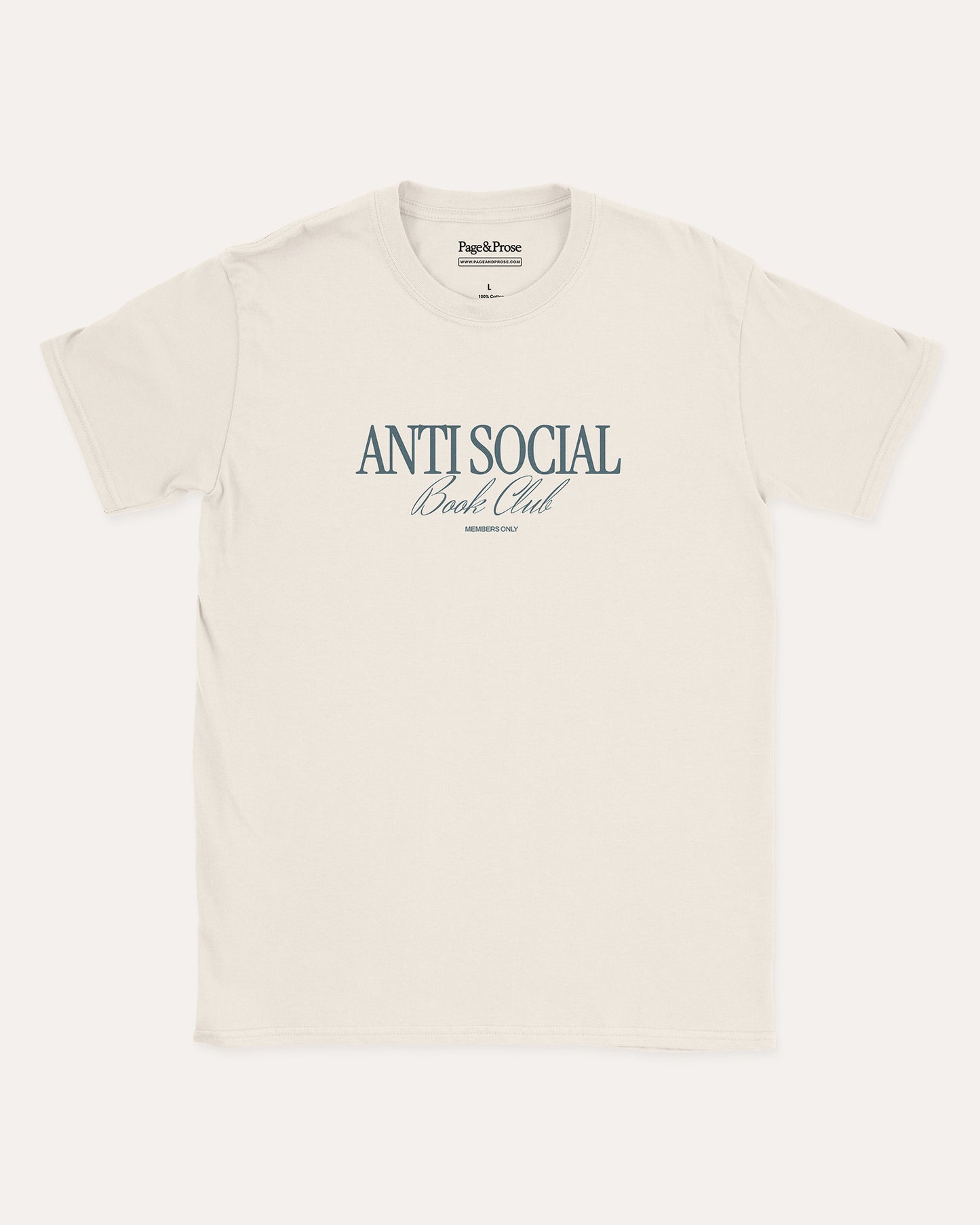Anti Social Book Club T‑Shirt