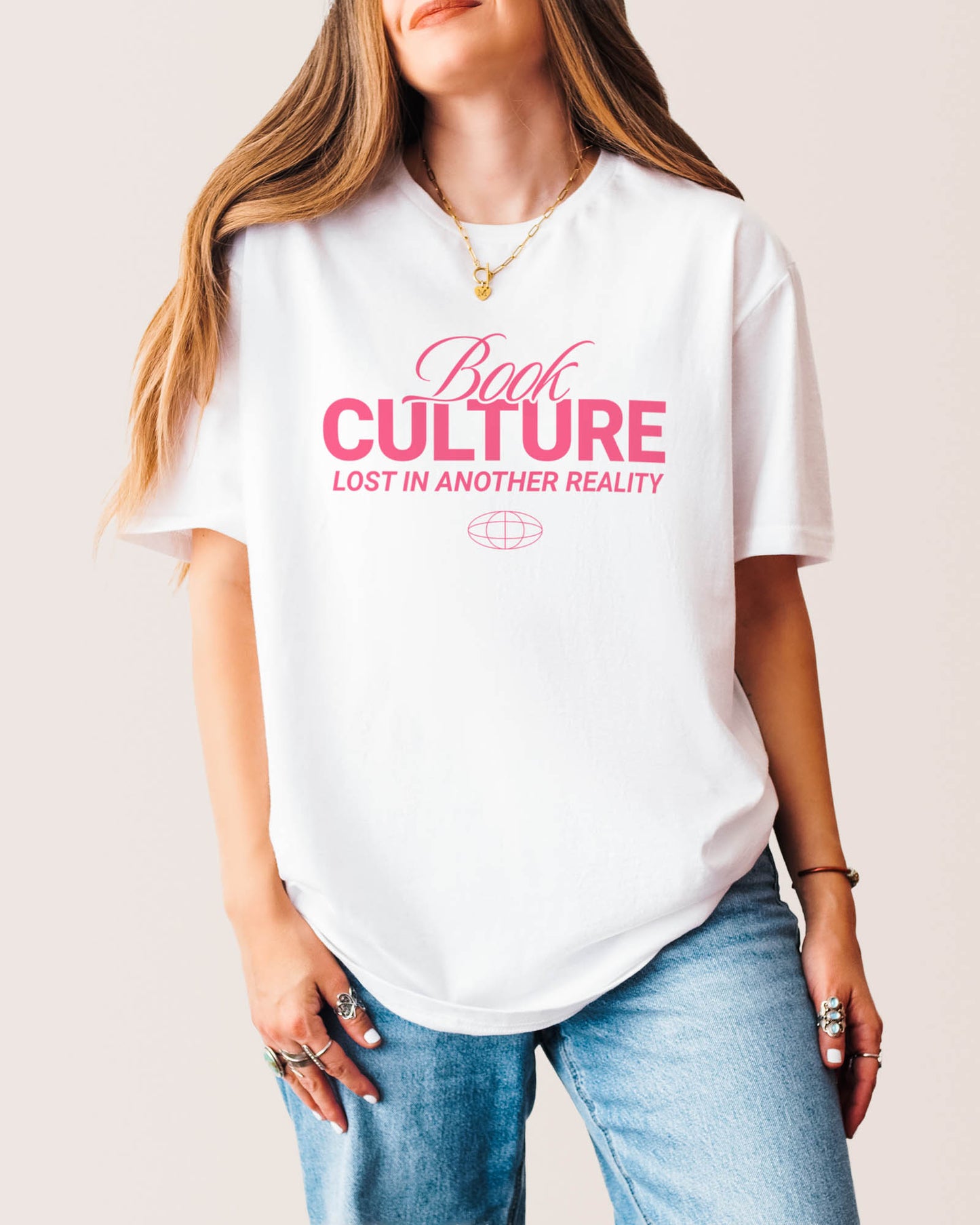 Book Culture T‑Shirt White