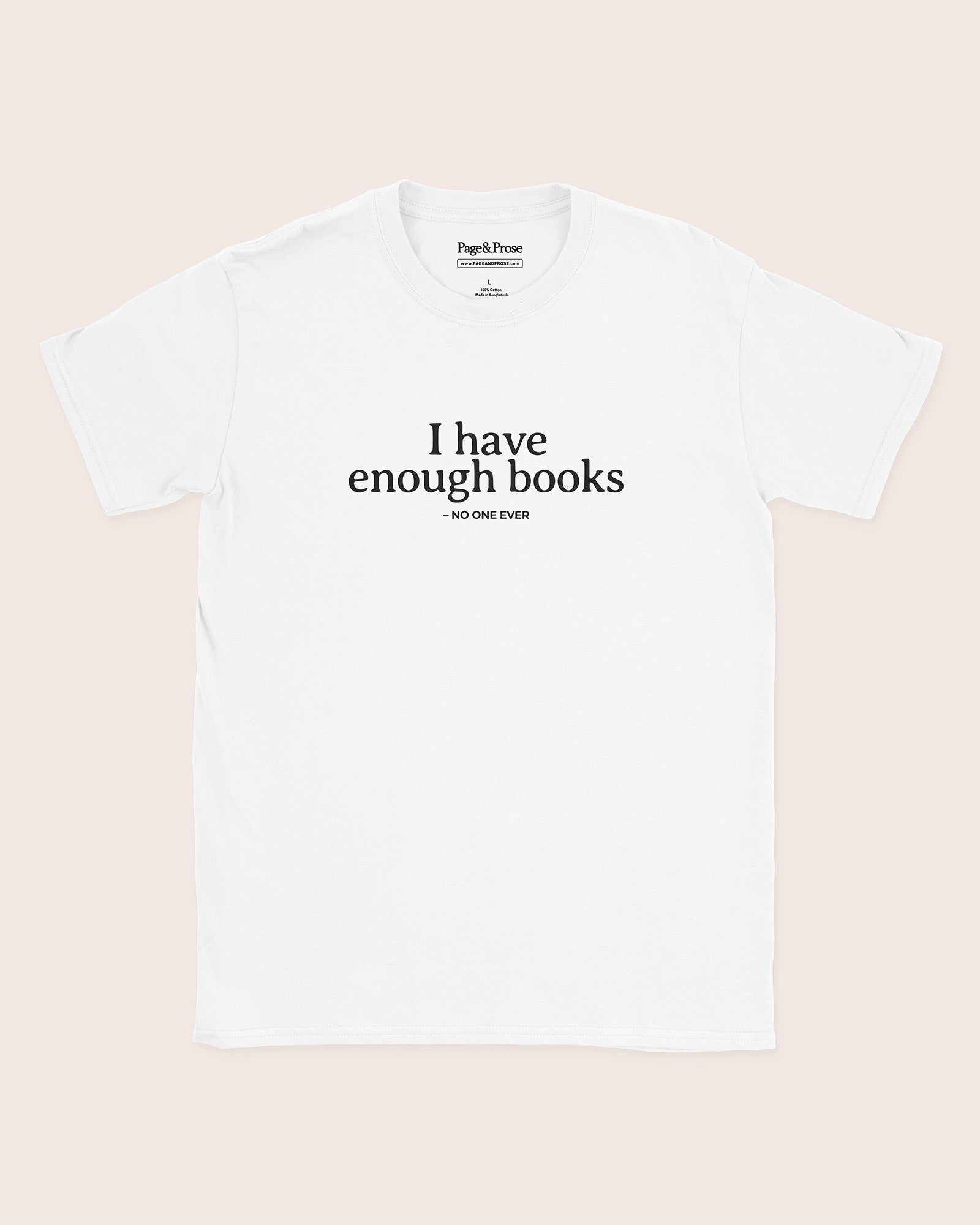 I Have Enough Books T‑Shirt