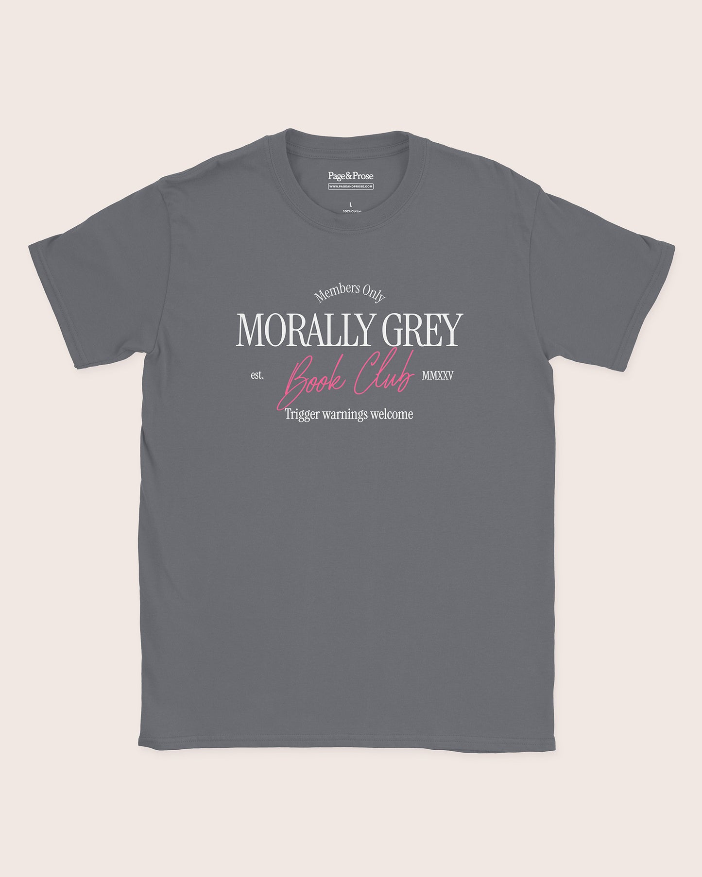 Morally Grey Book Club T‑Shirt