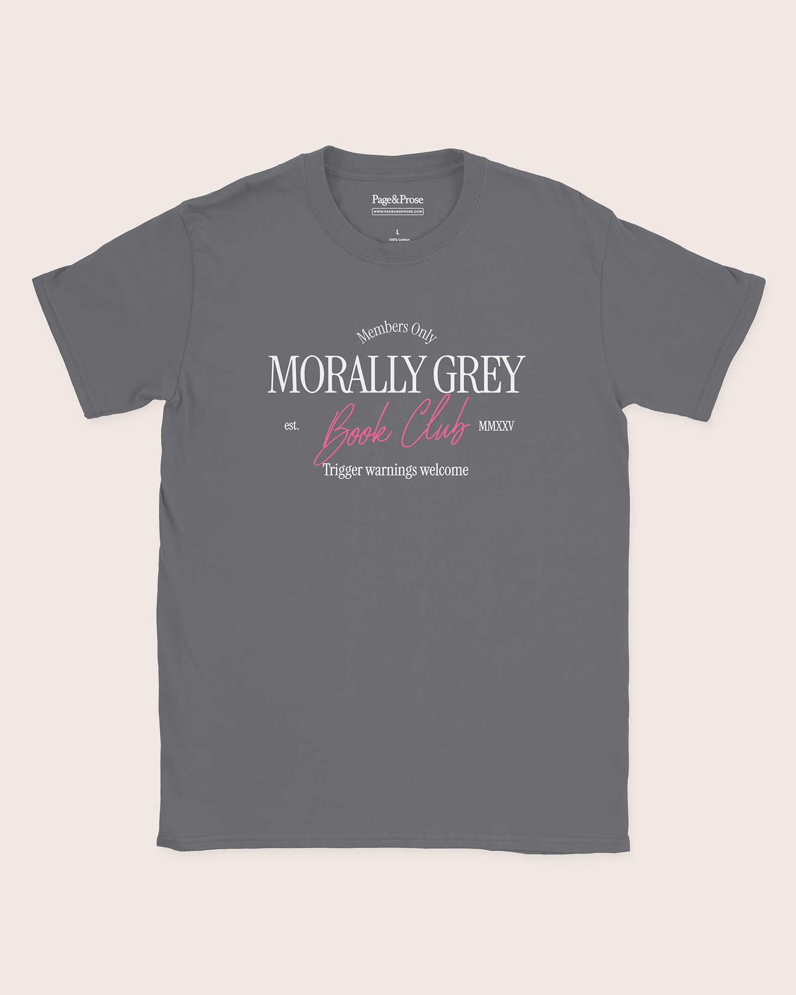 Morally Grey Book Club T‑Shirt
