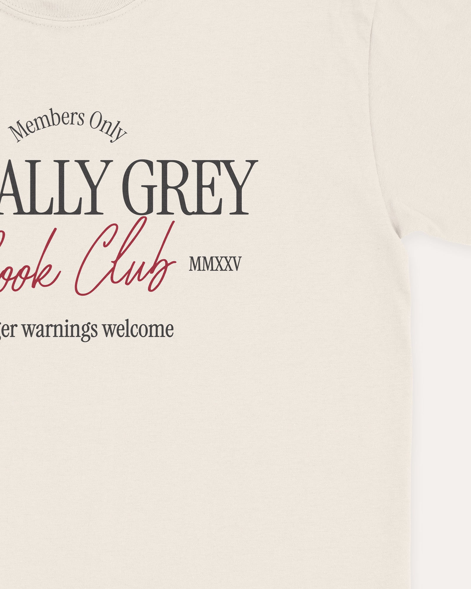 Morally Grey Book Club T‑Shirt