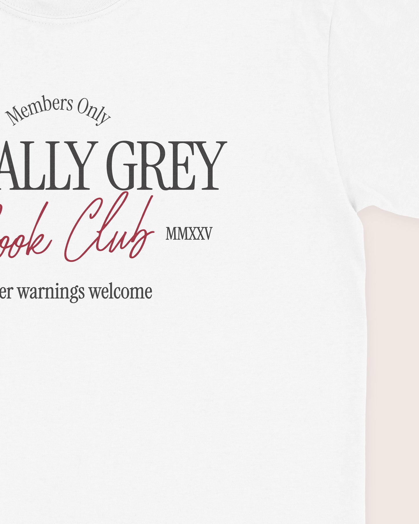 Morally Grey Book Club T‑Shirt