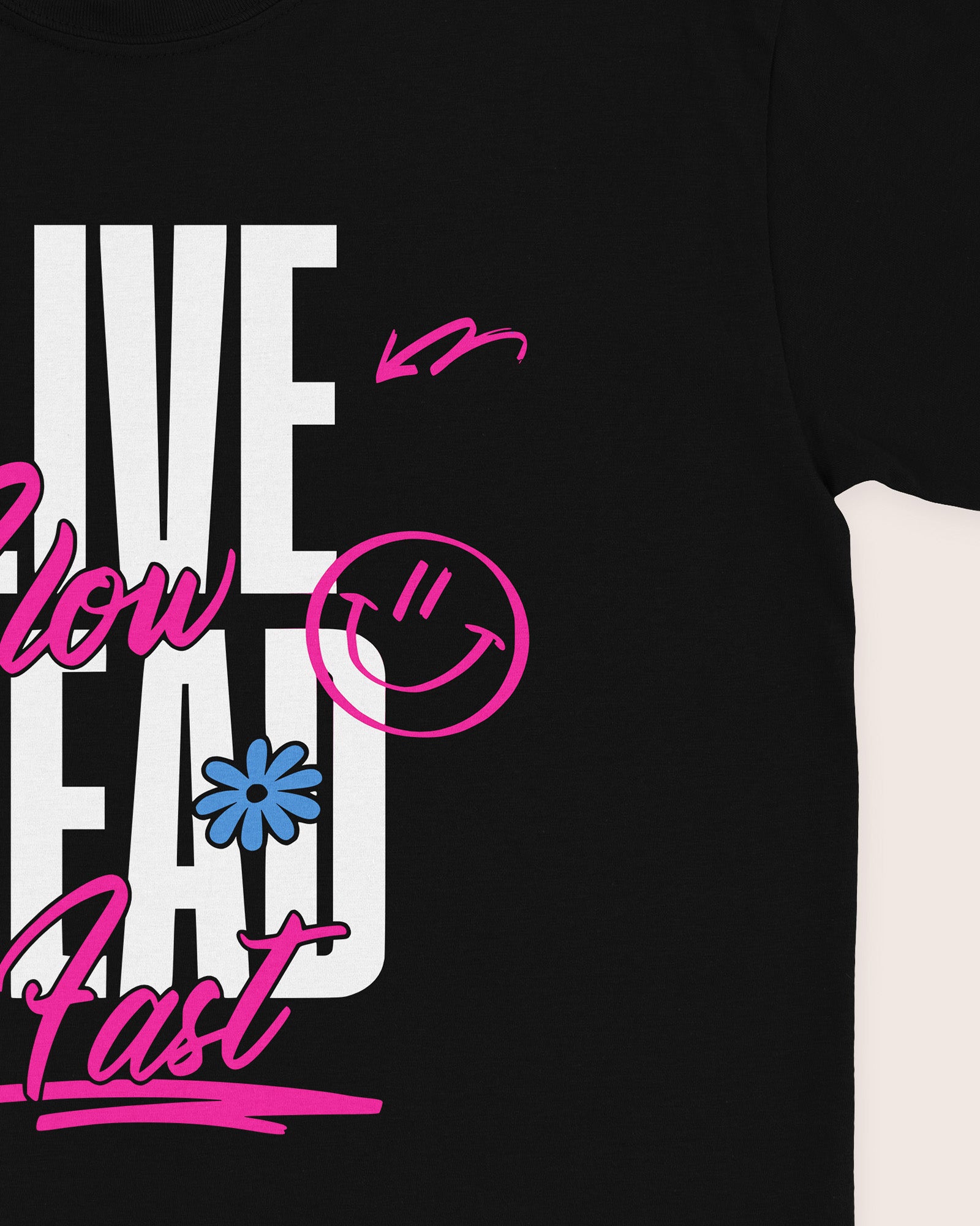 Live Slow Read Fast T‑Shirt