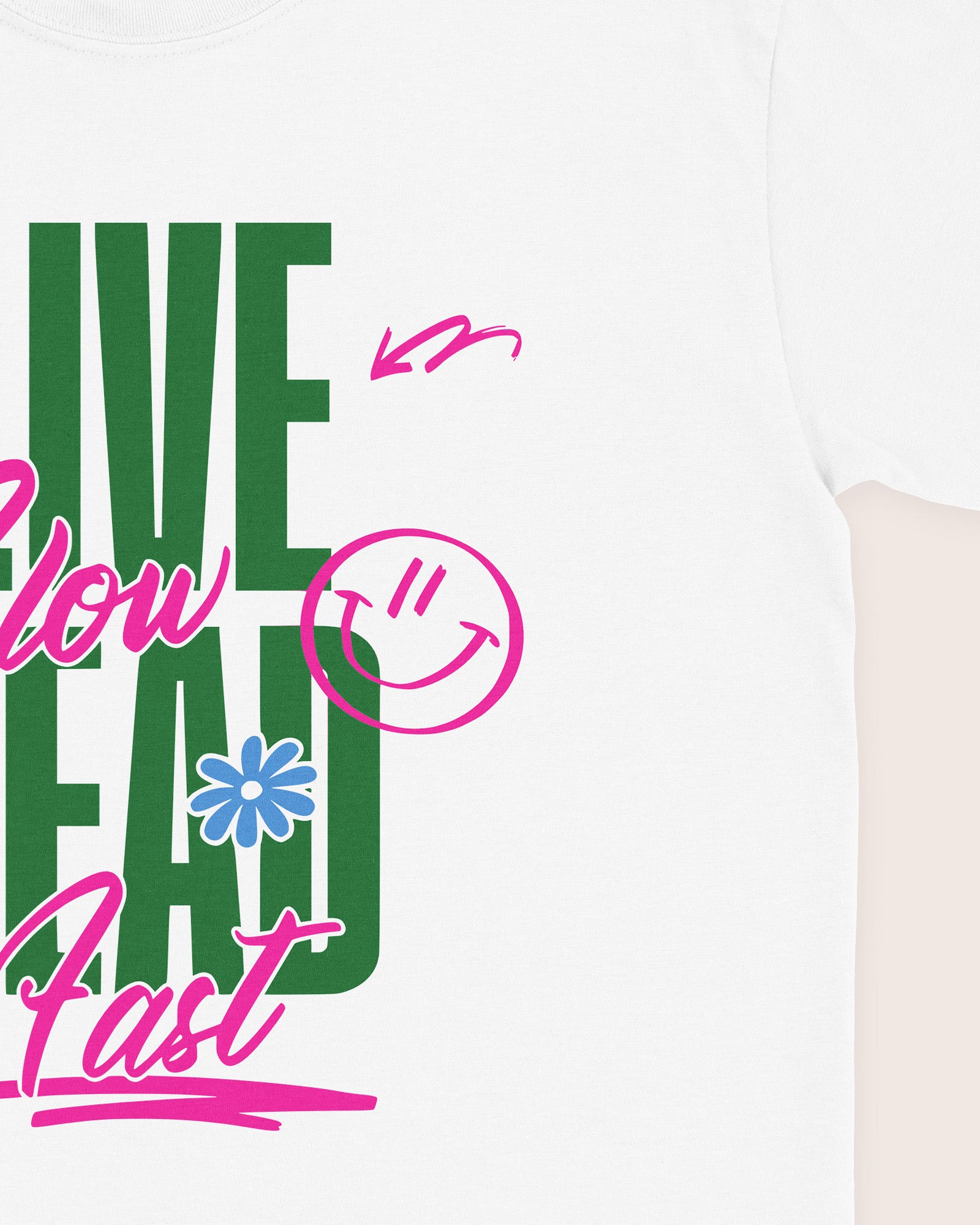 Live Slow Read Fast T‑Shirt