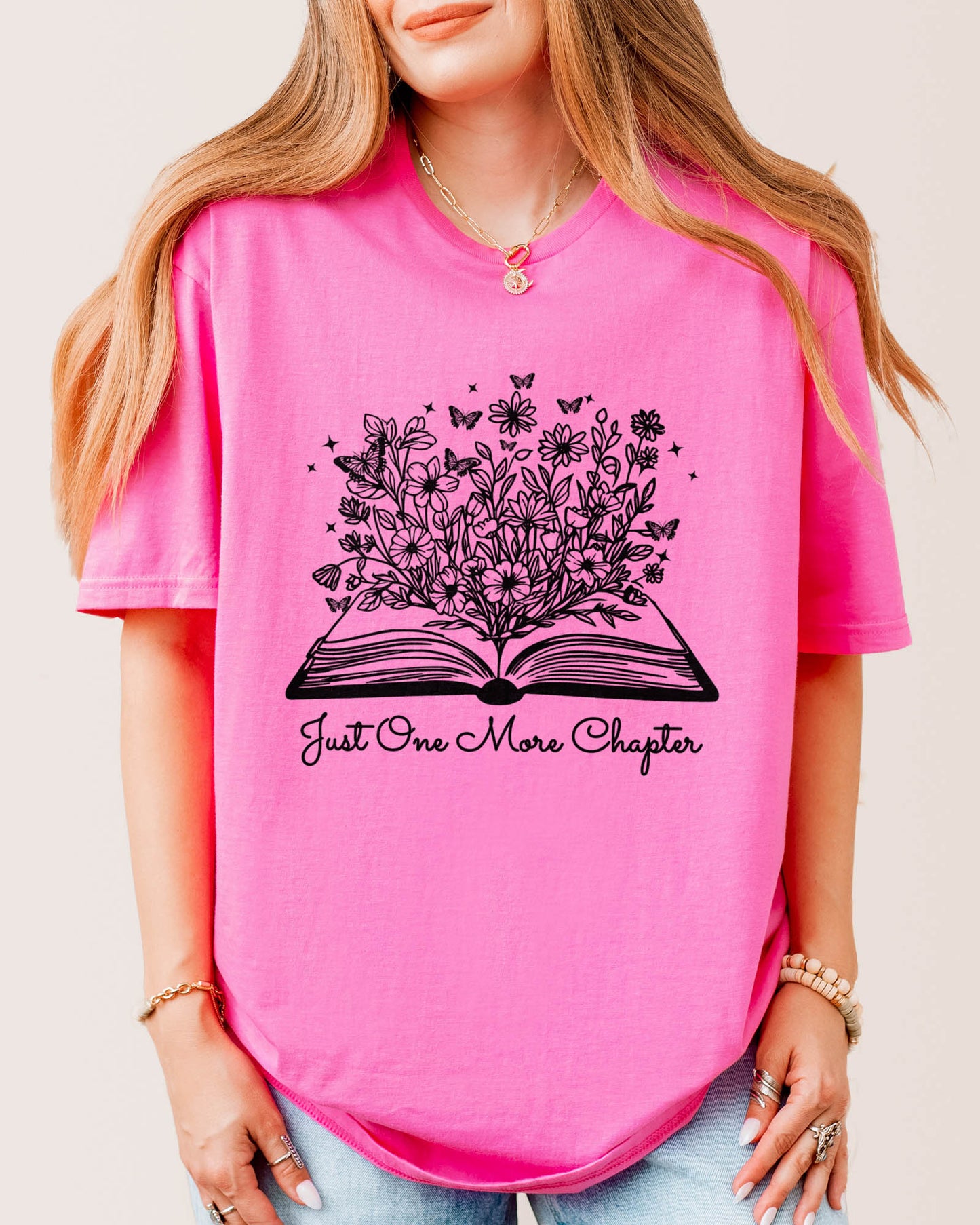 Just One More Chapter T‑Shirt Azalea