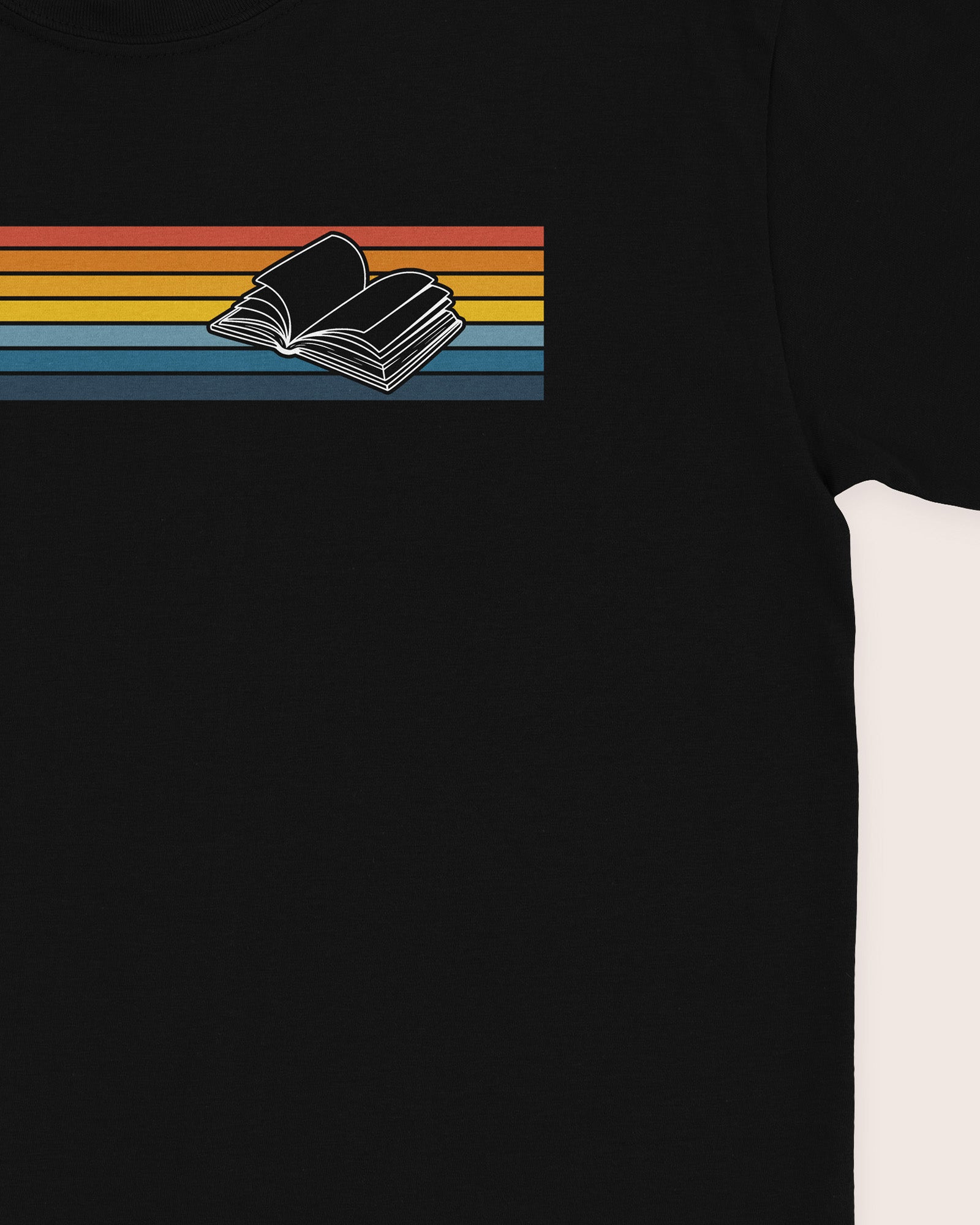 Sunset Stripe Book T‑Shirt