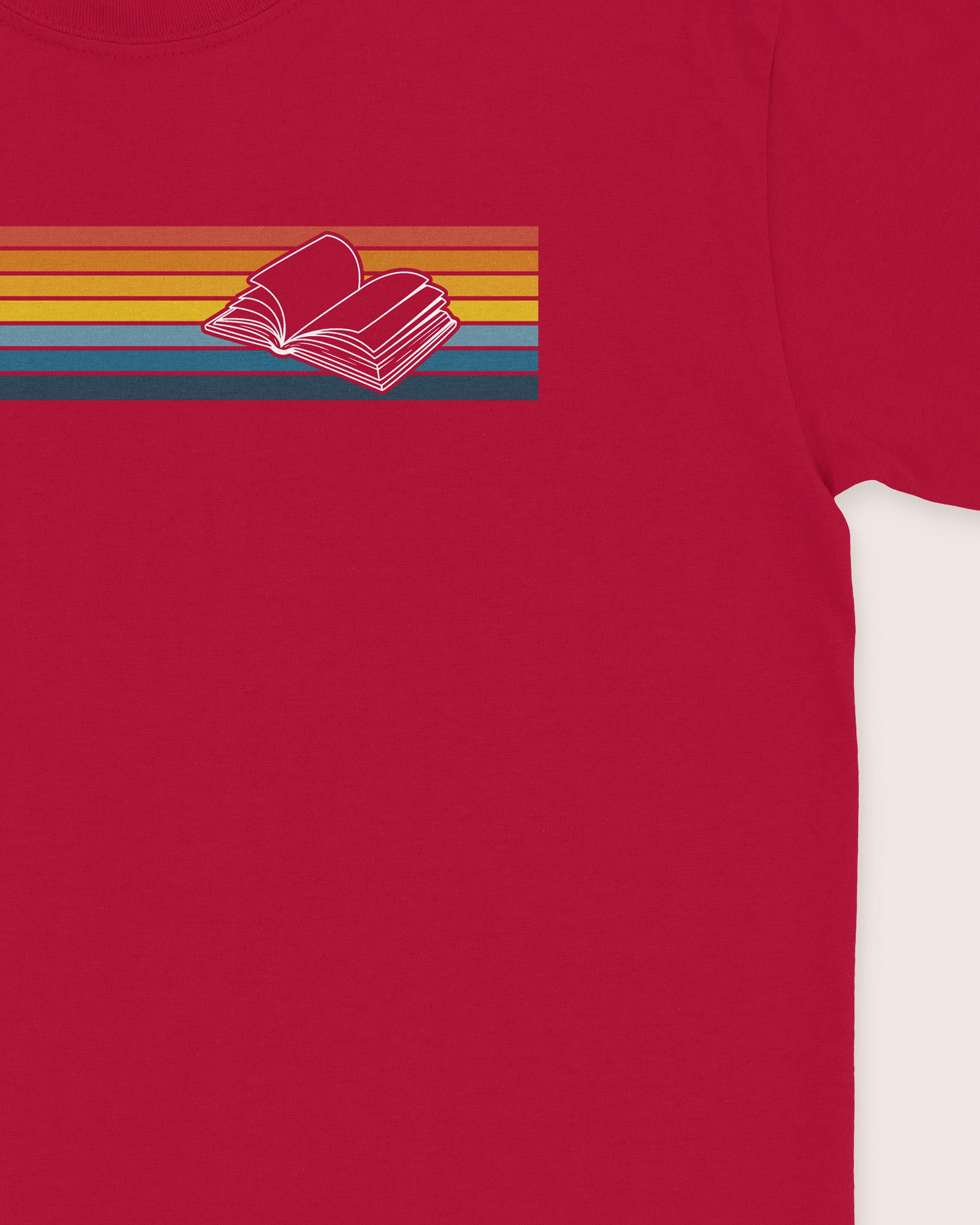 Sunset Stripe Book T‑Shirt
